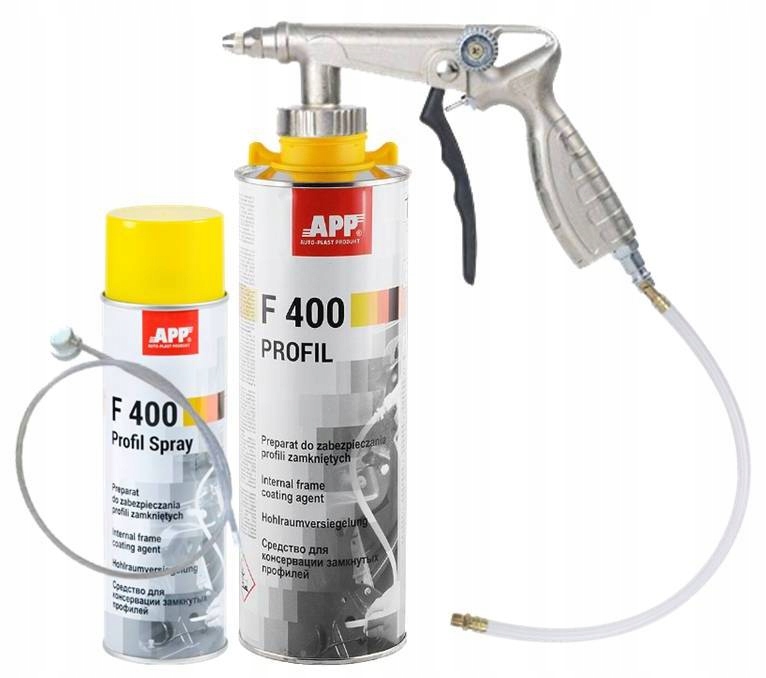 APP F400 PREPARAT DO PROFILI ZAMKNIETYCH zestaw