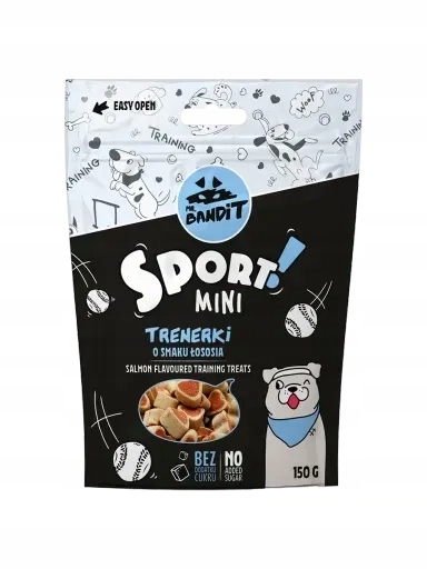 5 x Mr. Bandit Sport Mini Trenérky s lososem 150 g