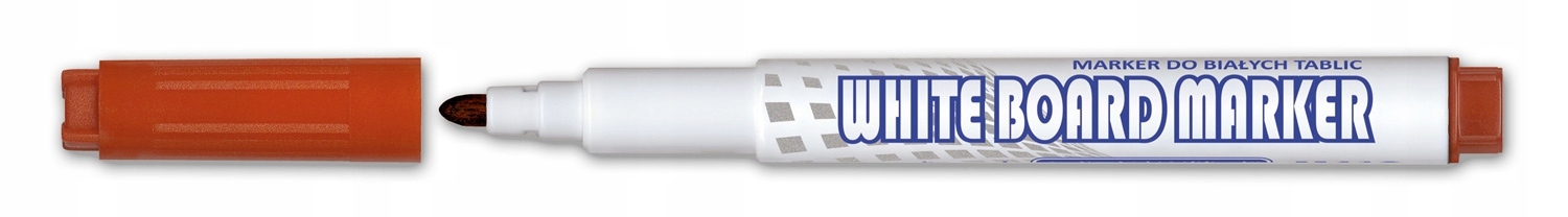 Marker do białych tablic, map ściennych - czerwony