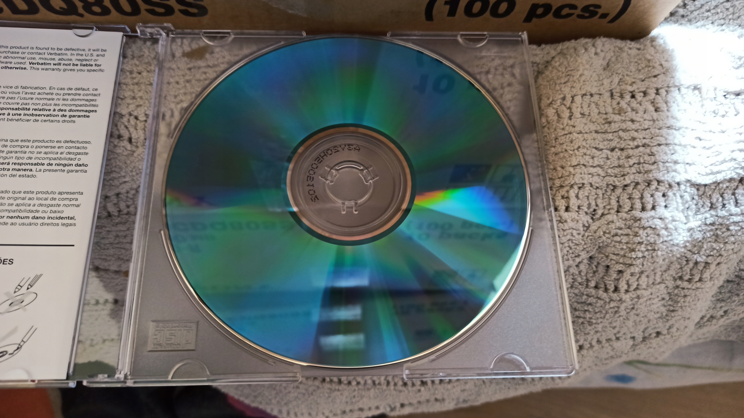 Verbatim CD vierge CD-R 700 Mo 50 pièce(s) (43582). Open iT - Informatique  et Haute technologie