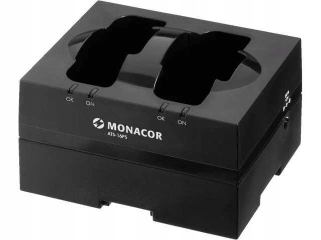 Monacor ATS-16PS – Pwm rychlonabíjecí stanice