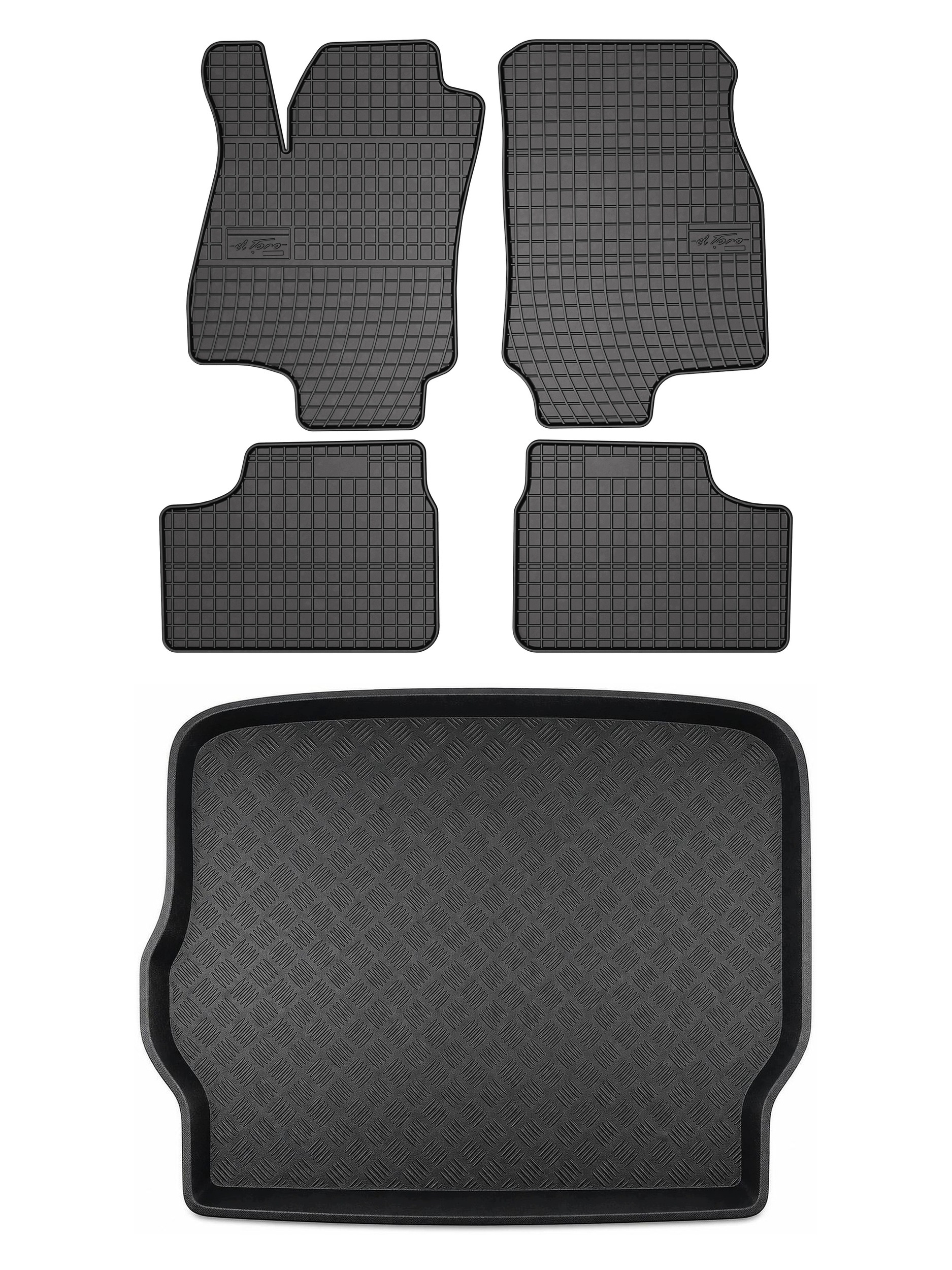 Gumové rohože SolidPRO rohož batožinového priestoru pre: Opel Astra G 1998-2009 5 el.