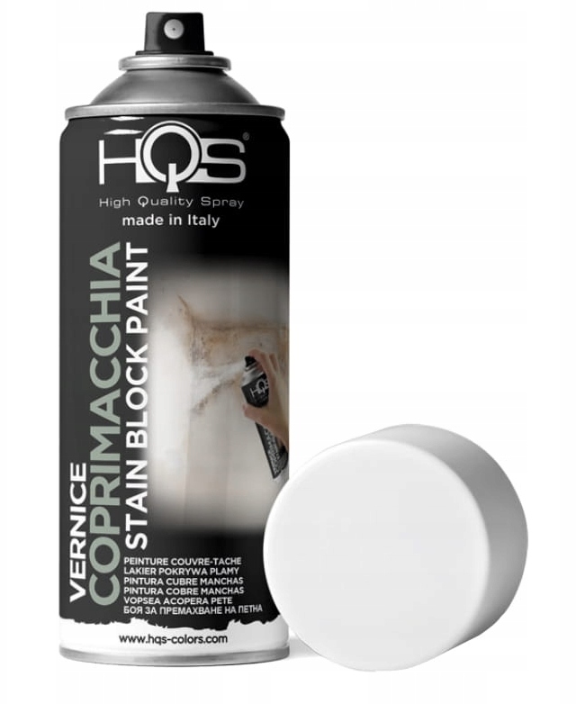 Spray farba kryjąco izolująca na plamy 400ml Hqs