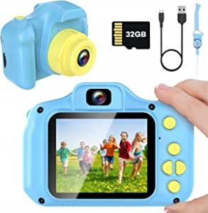 Dziecięca kamera fotograficzna Aparat 1080P 32GB