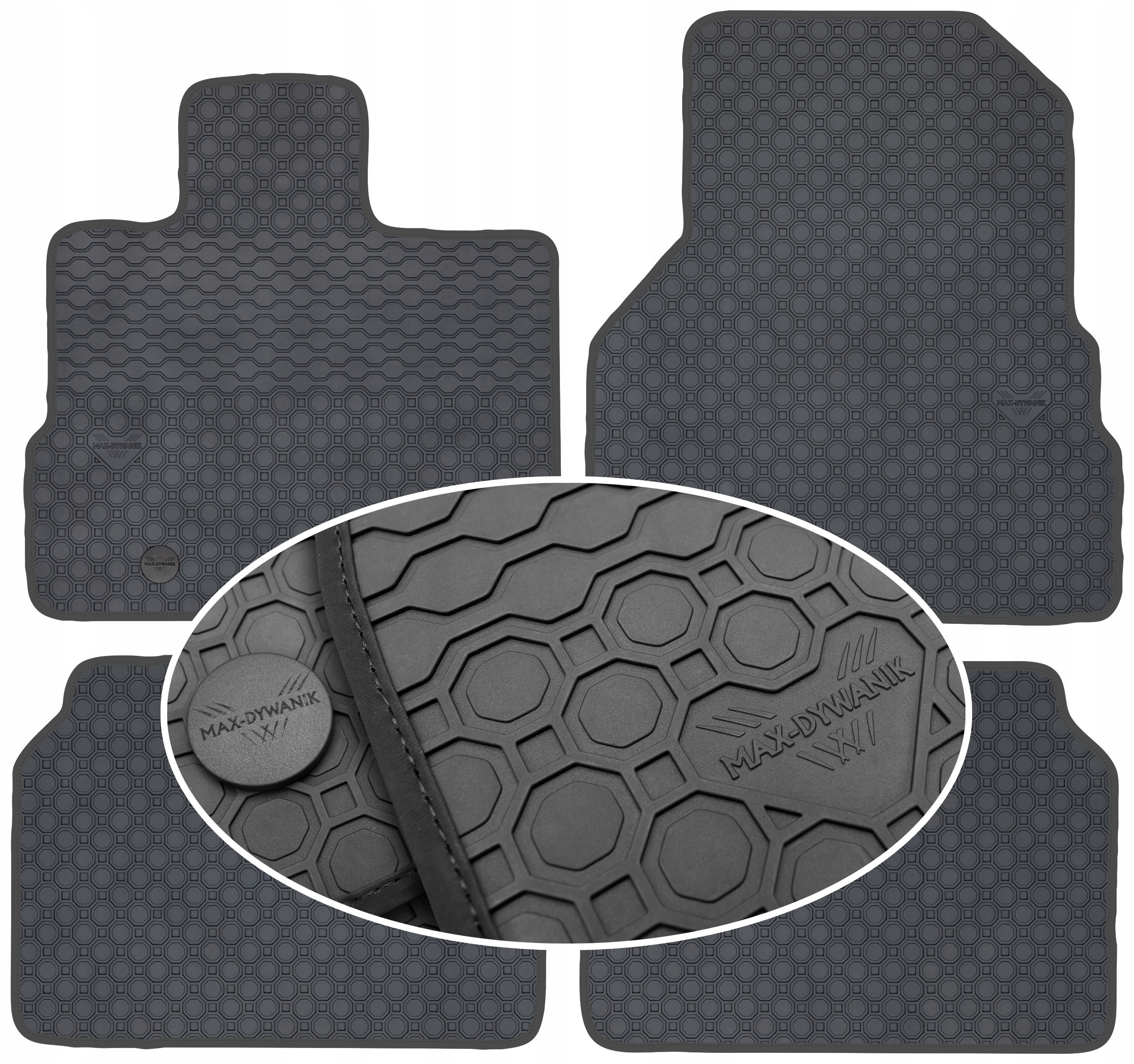 Chevrolet Equinox 2011-2017 Koberce Čierne