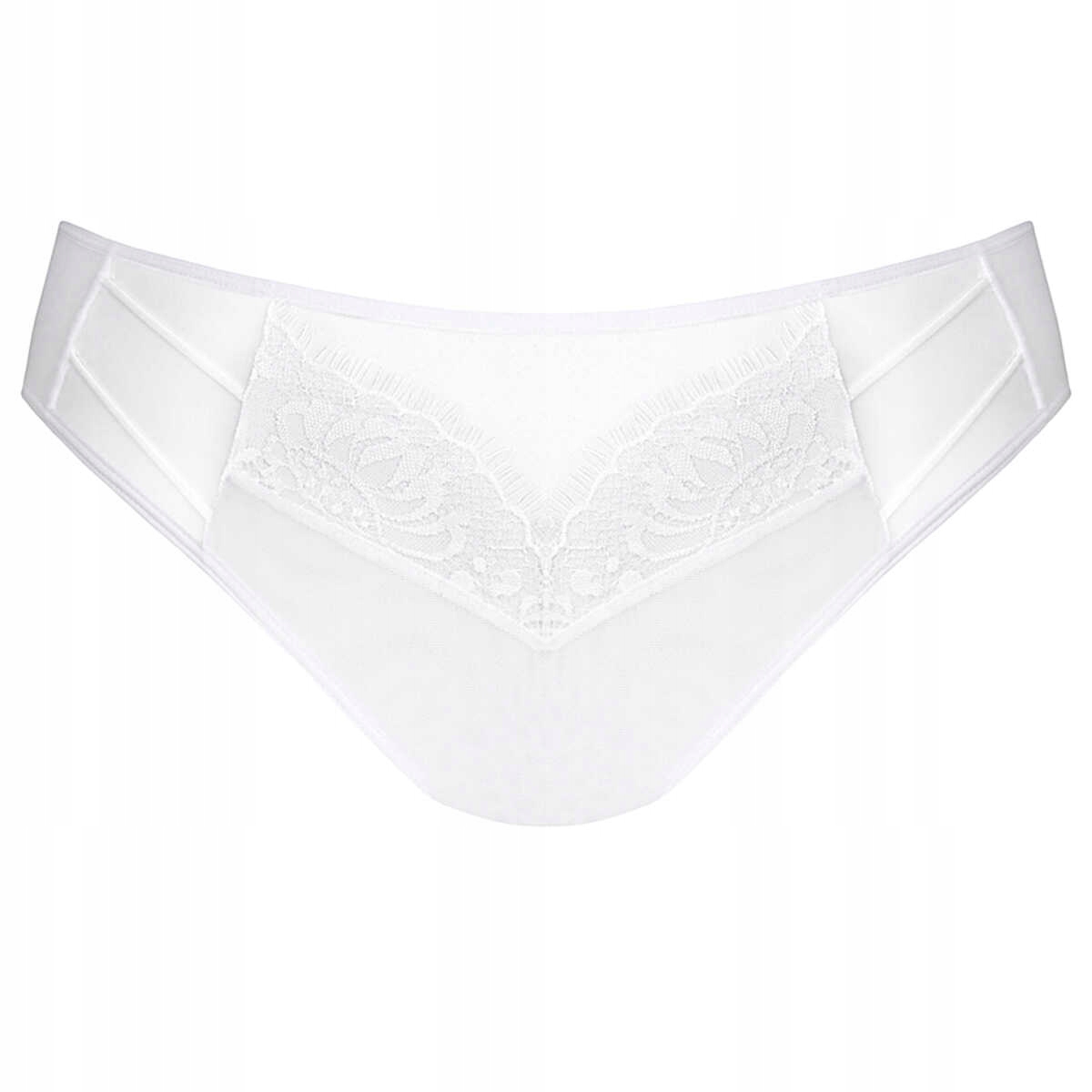 GORSENIA Figi brazyliany Paradise 498/1 białe L Rozmiar L