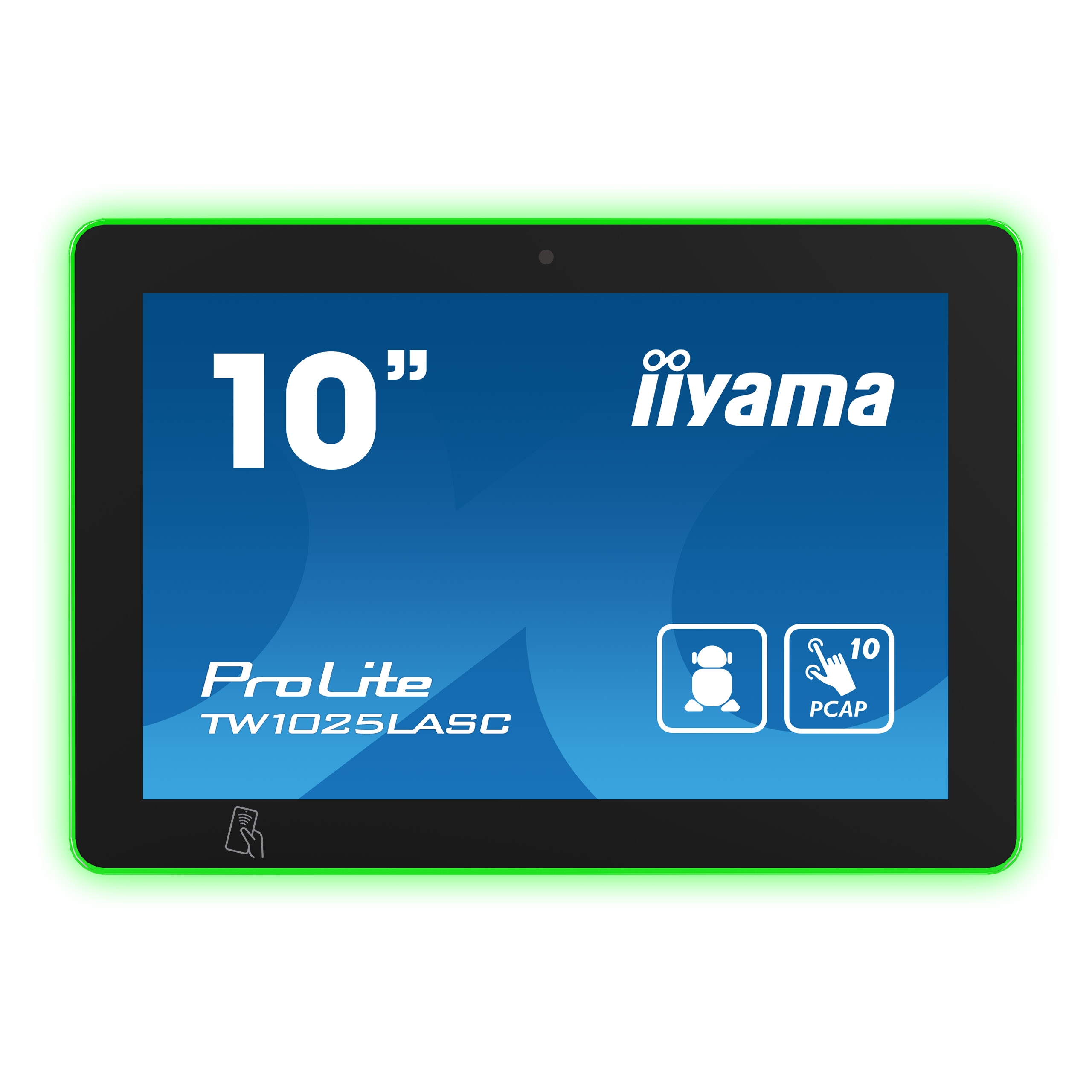 Monitor dotykowy 10" iiyama ProLite TW1025LASC-B1PNR Ips Led Android 12 PoE