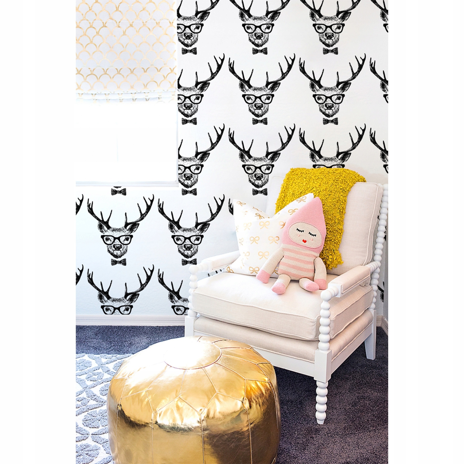 

Samoprzylepna tapeta na ścianę Pan jeleń 416x254cm