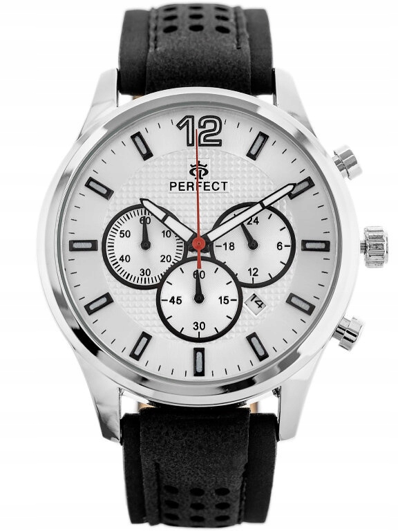 Pánské Hodinky Perfect CH01L Chronograf Box Gravírování