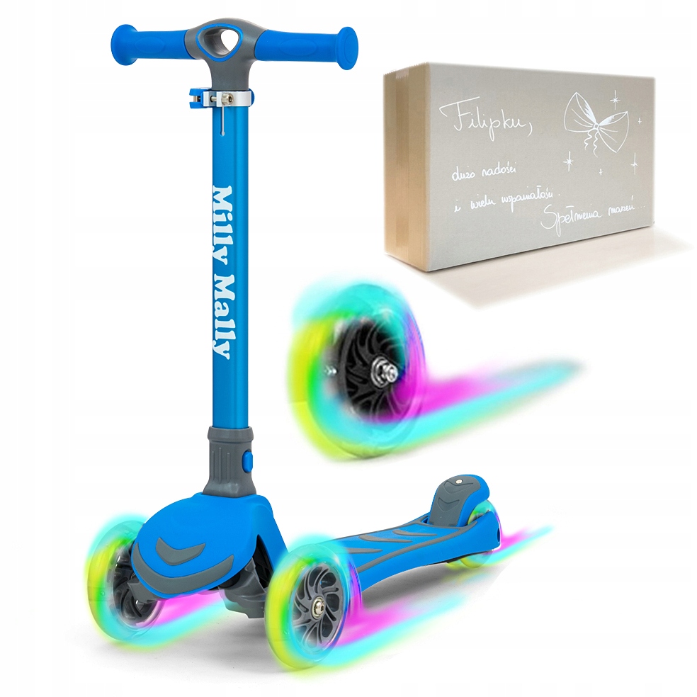 Hulajnoga dla dzieci Trójkołowa Balansowa dla 5 latka chłopca 3+