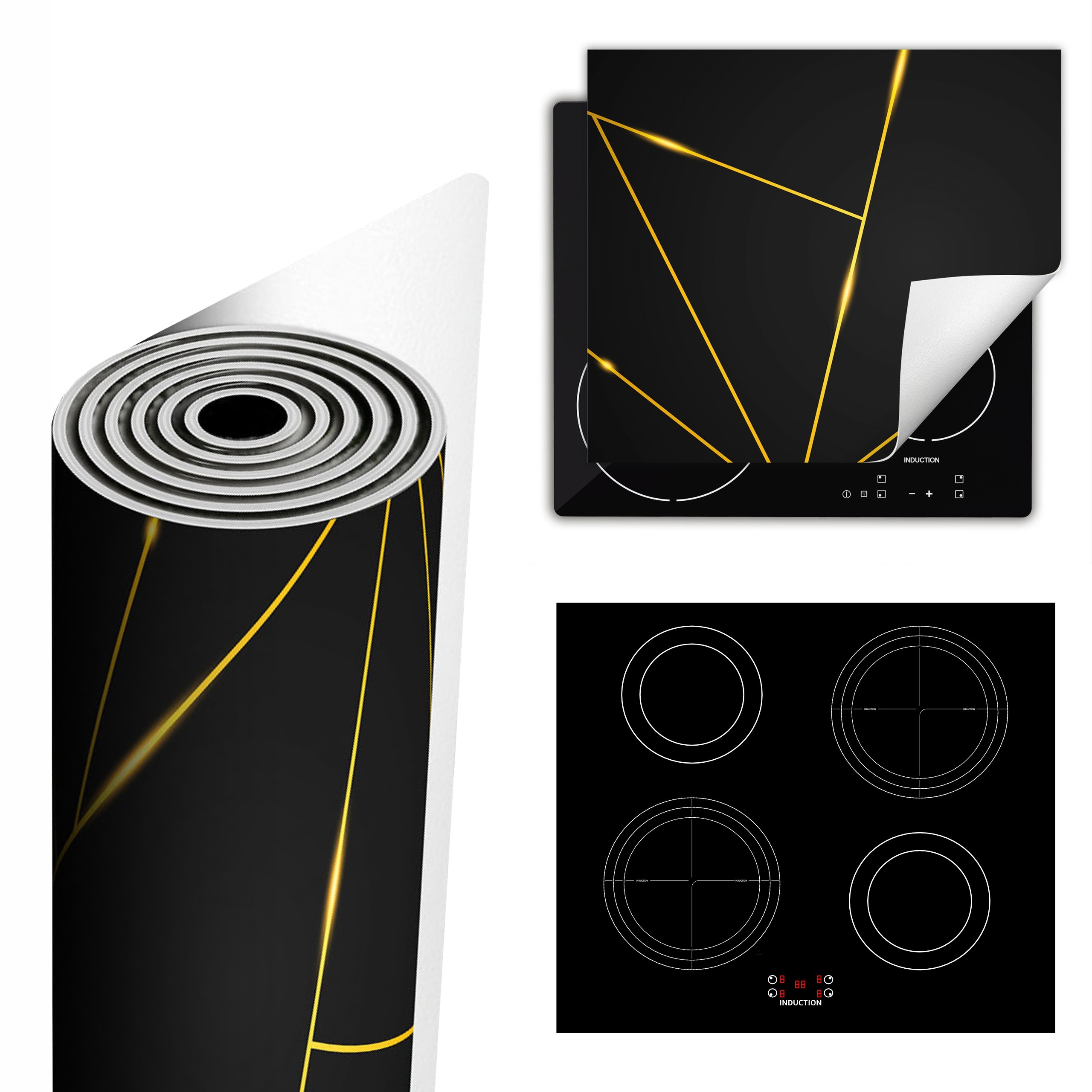 Ochranná Podložka Na Sporák Pro Více Místa 60x52 tmavě šedá