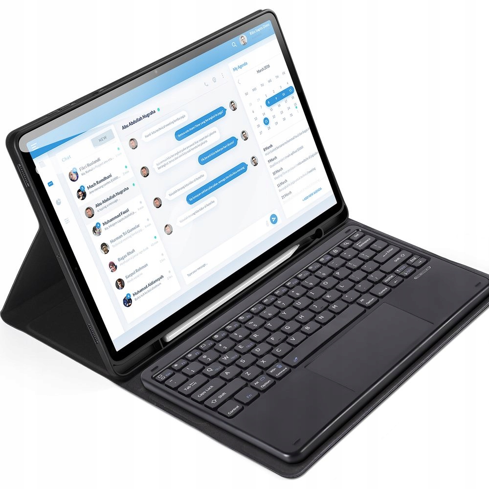 Pouzdro s klopou a klávesnicí pro Galaxy Tab S11, Dux Ducis, pouzdro, pouzdro