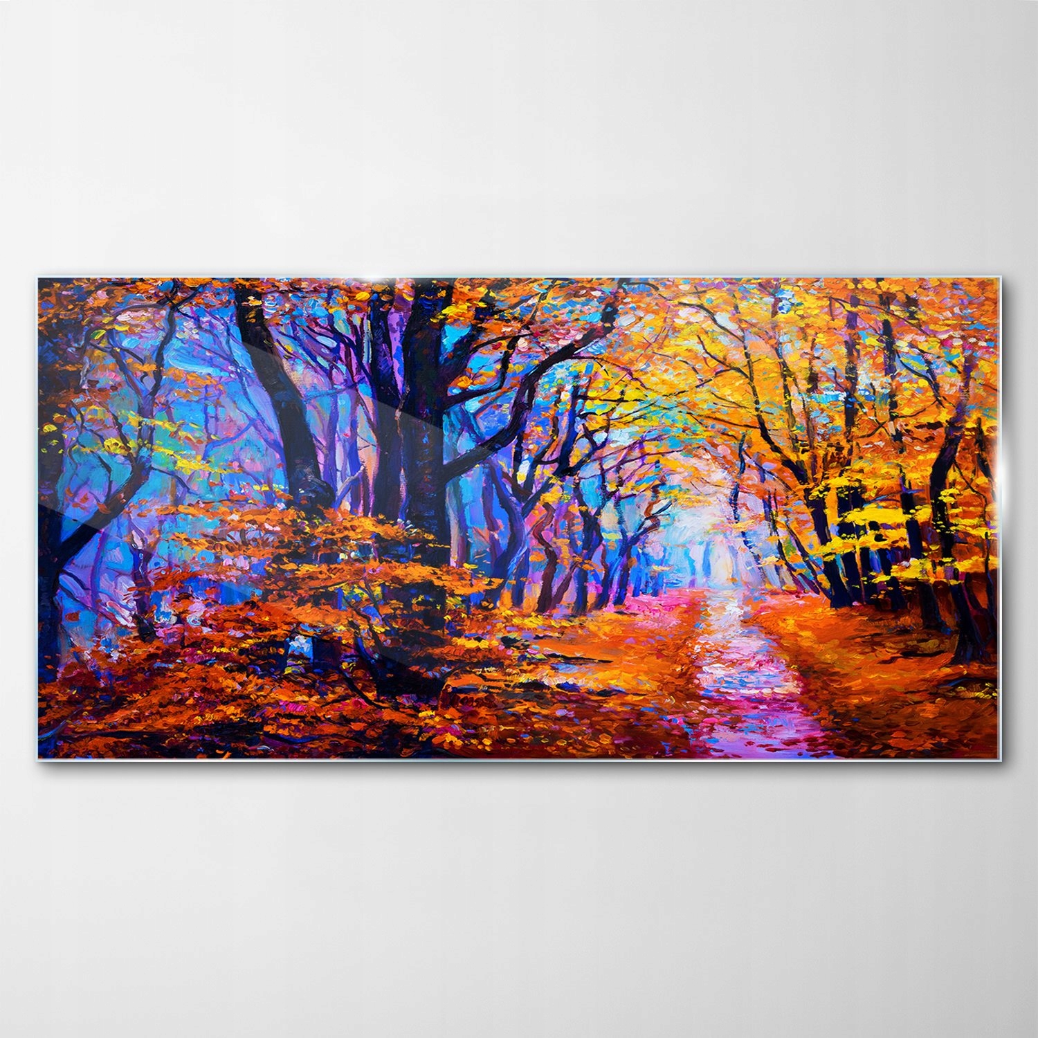 

Hartowany Obraz Szklany Las Jesień Drzewa 140x70