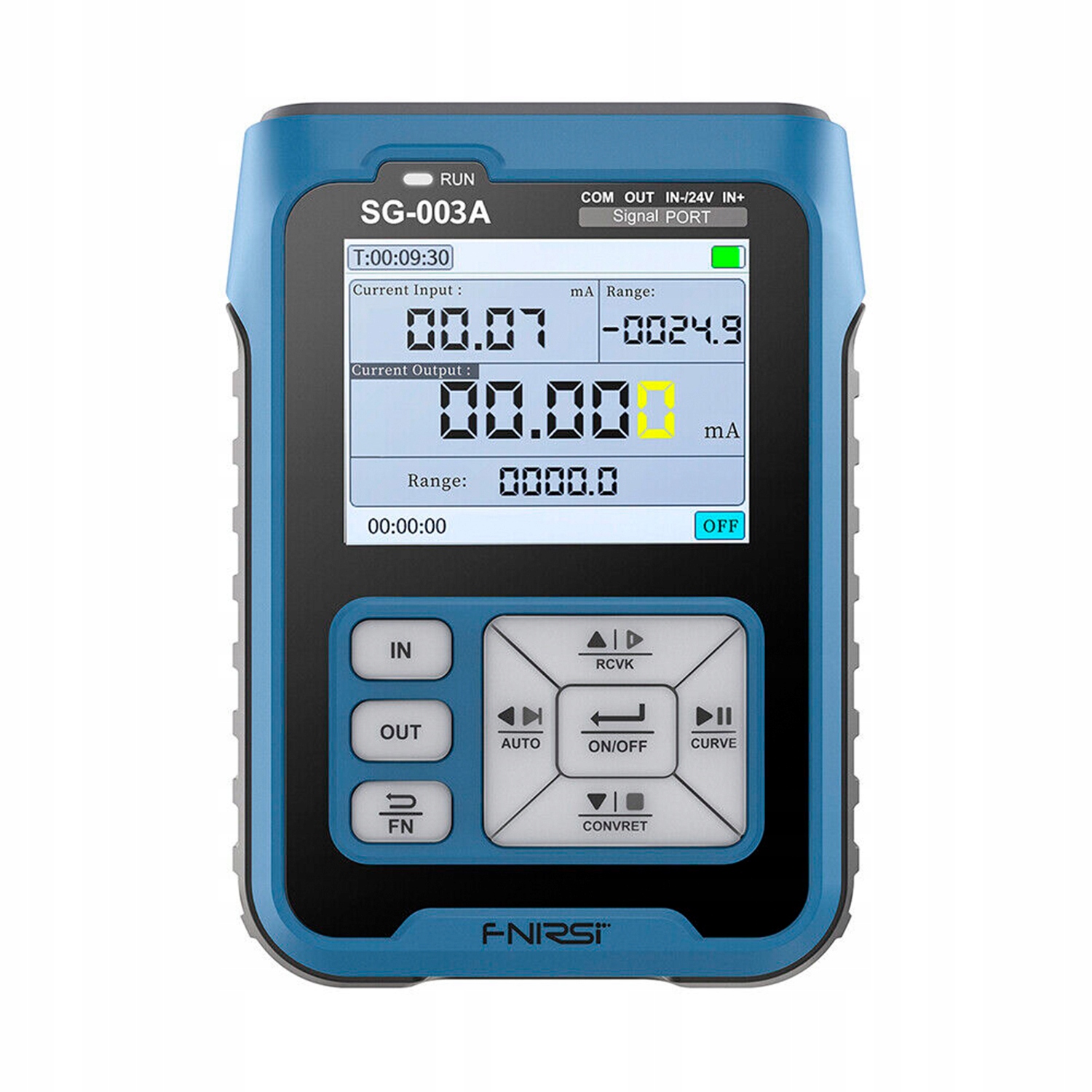 Fnirsi SG-003A generátor signálov simulátor napätia 0-24V 4-20mA