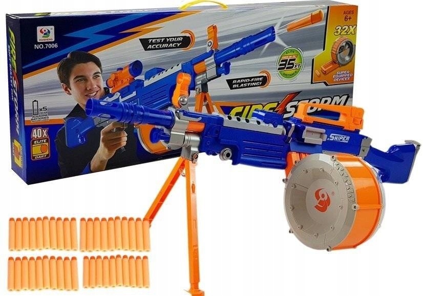 

Pistolet Karabin Turbo Magazyn Bron Strzałki