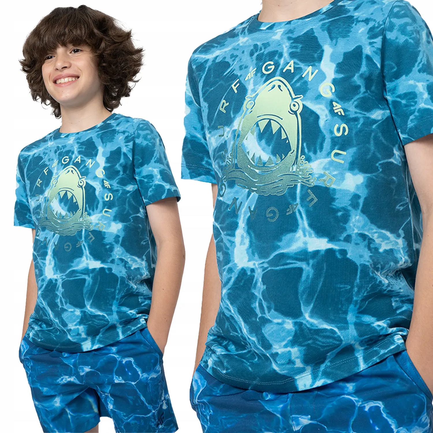 

Koszulka Chłopięca 4F T-shirt Bawełna JSS23M283
