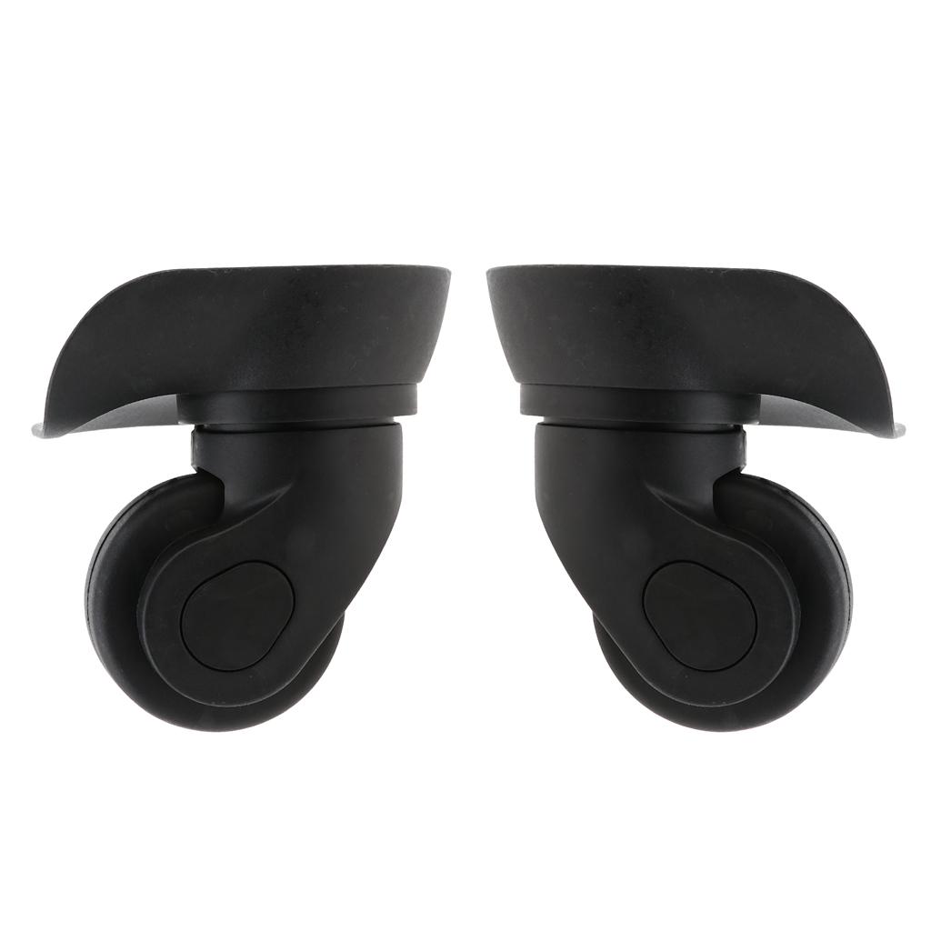 Kółka do walizek na kółkach do bagażu. Część koła obrotowego 360° Wzór dominujący inny wzór