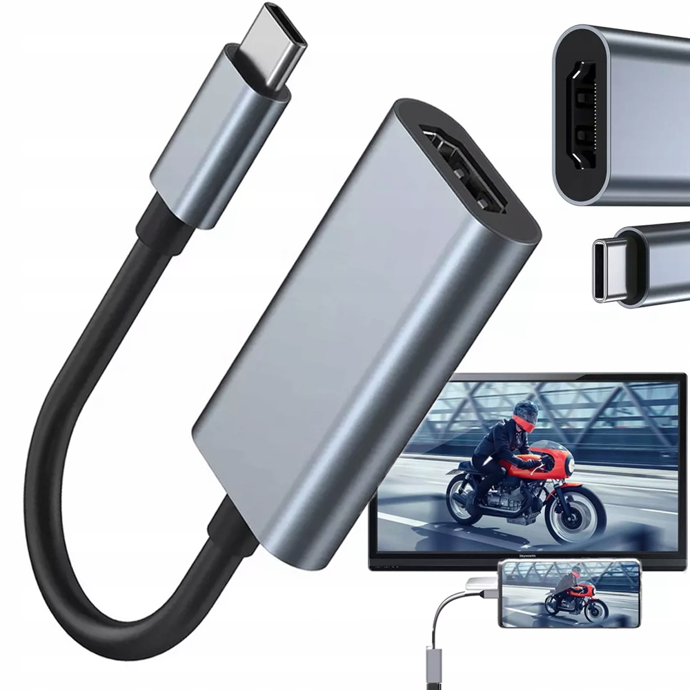 

Przejściówka Adapter Kabel Usb-c Hdmi Full Hd 4K
