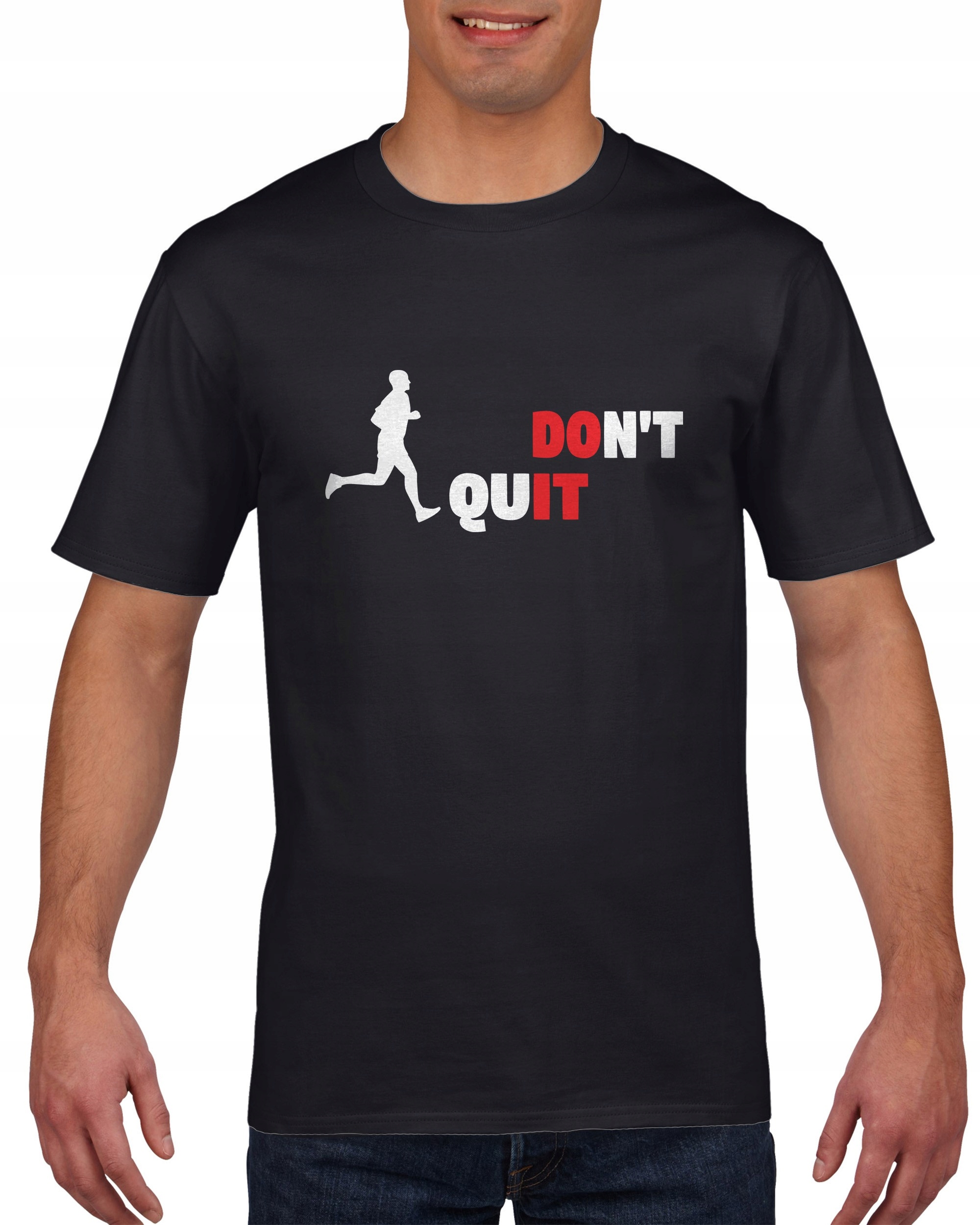 

Koszulka męska Dla Biegacza Dont Quit c XXL