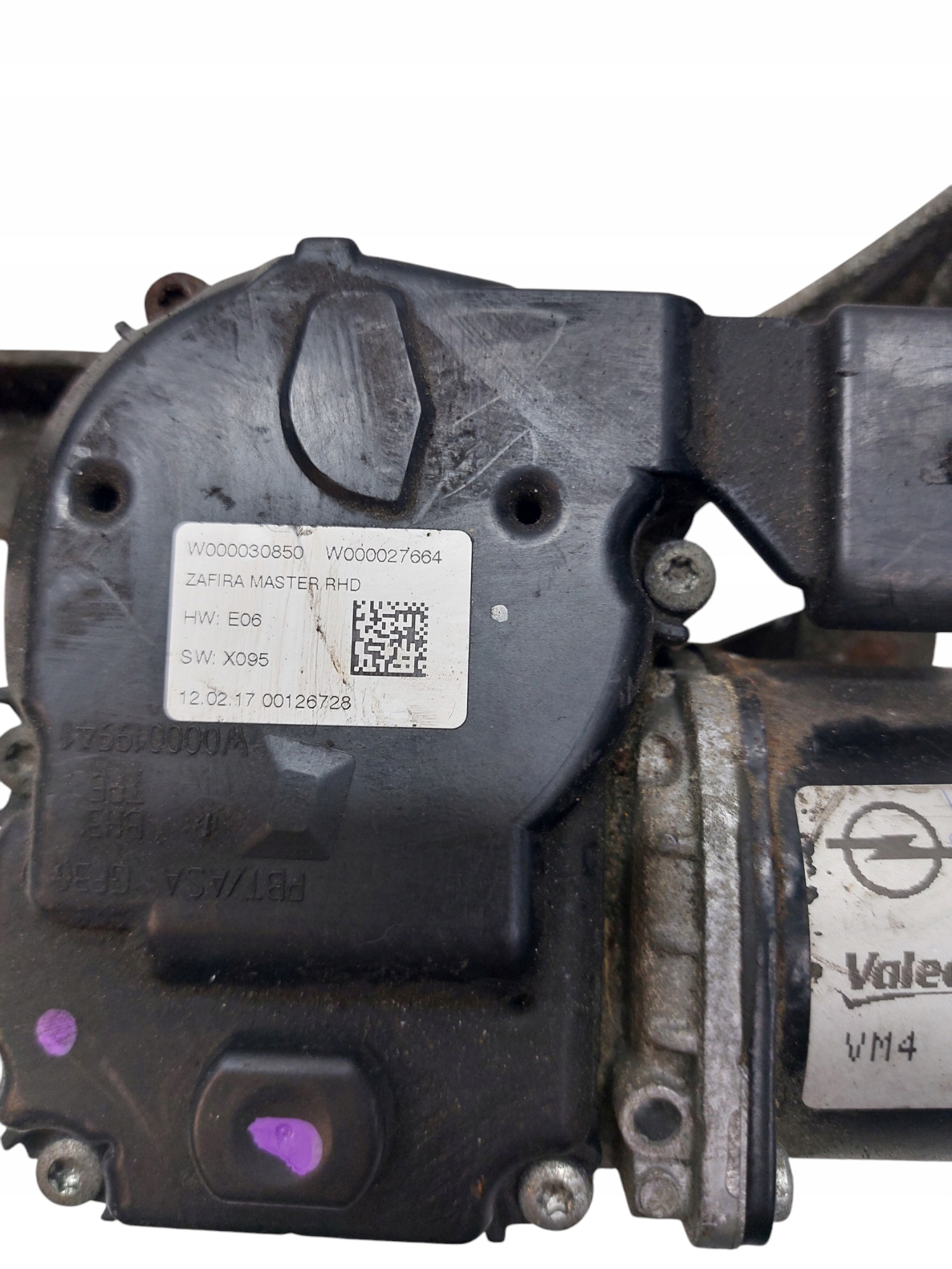 Motor Wischer ZAFIRA C vorne rechts