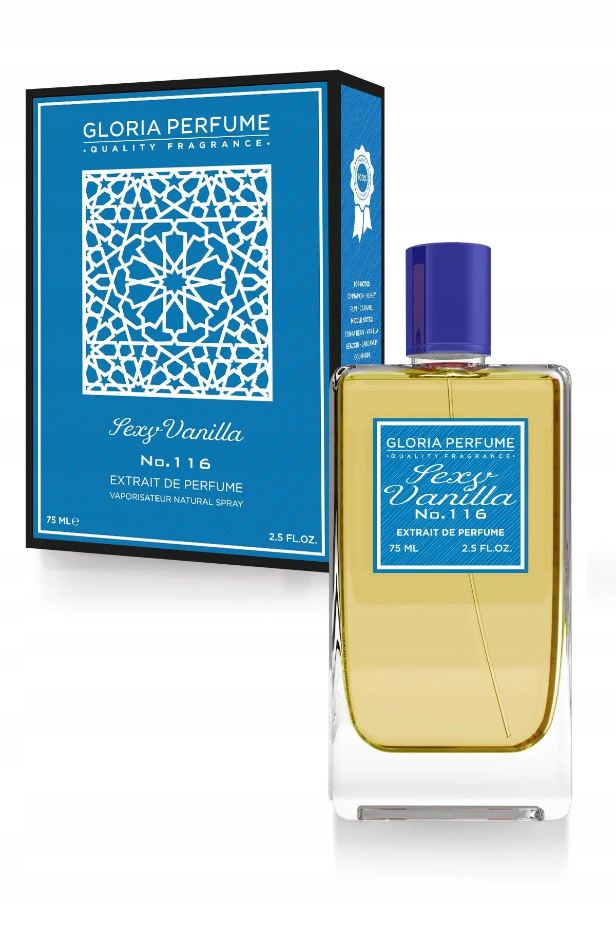 Vanilla sex 116 Gloria 75 ML Parfémovaná Voda Unisex Parfém