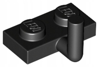 

Lego 4623b plytka 1x2 hak czarny 1 szt Nowy