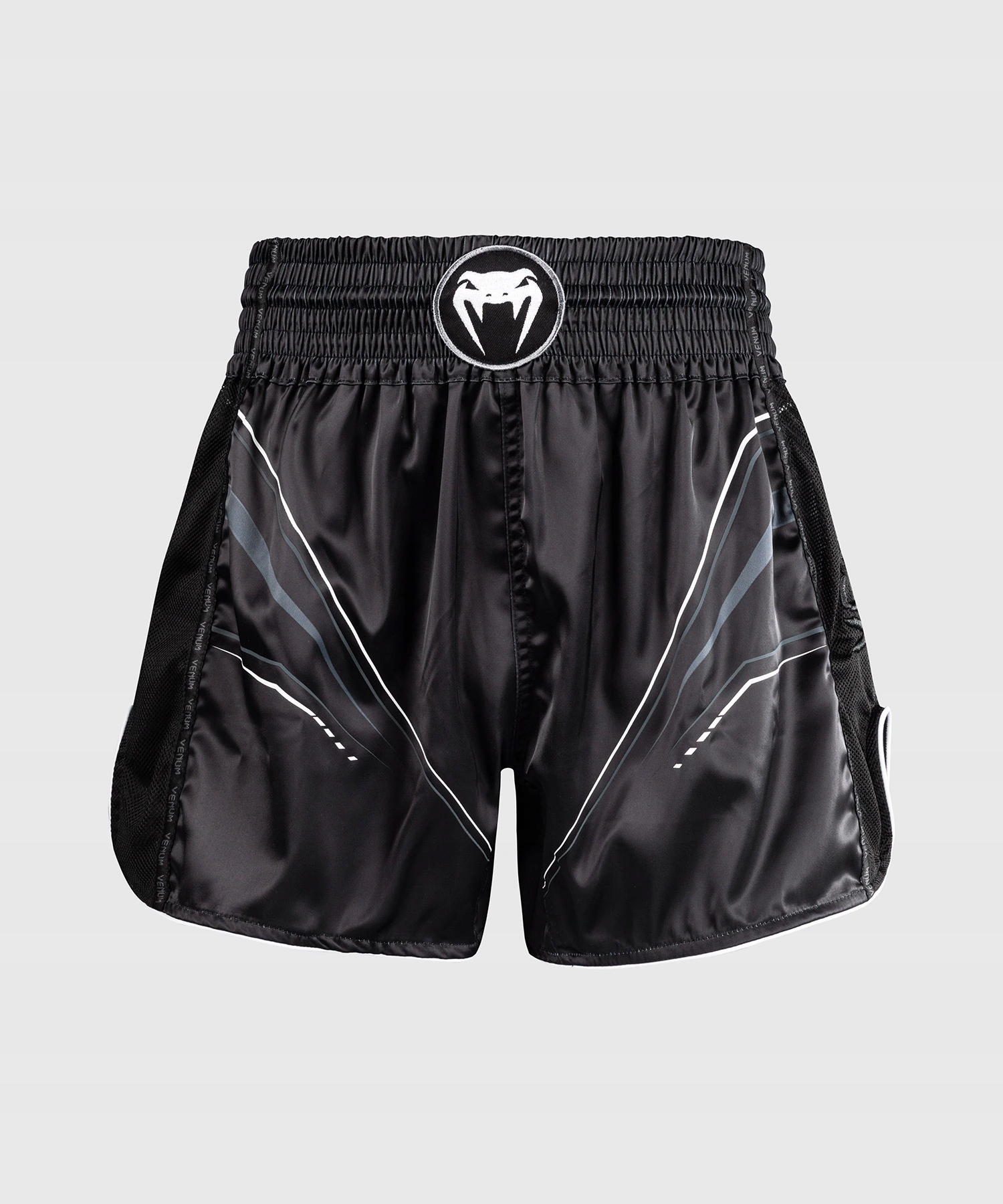 Thai trenýrky Venum Streamline černo/bílé VENUM-06303-108 2000230686622