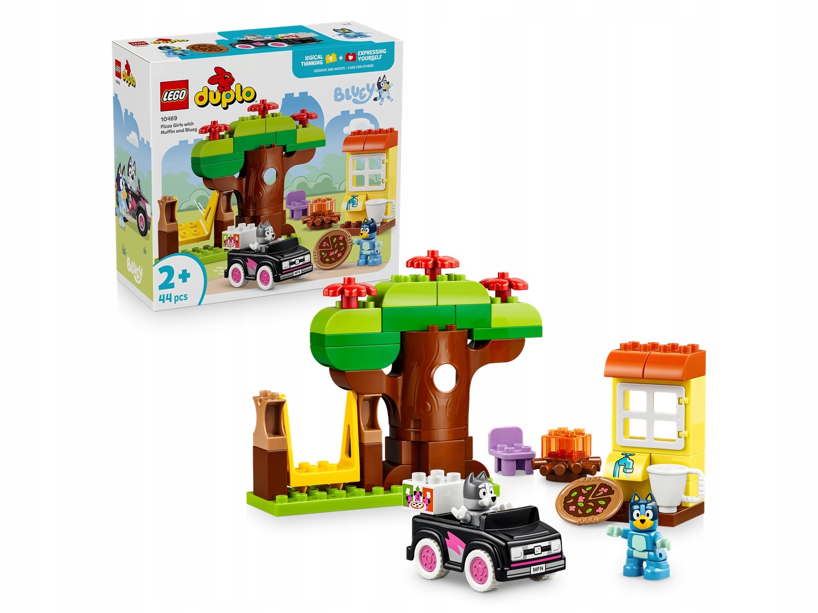 Lego Duplo. Pizzerki z Muffinką i Blue 10469