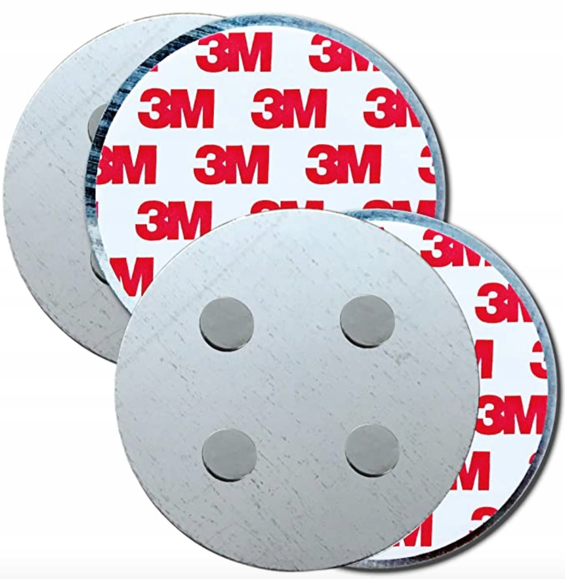 Uchwyt magnetyczny czujek dymu 4 magnesy 2 sztuki