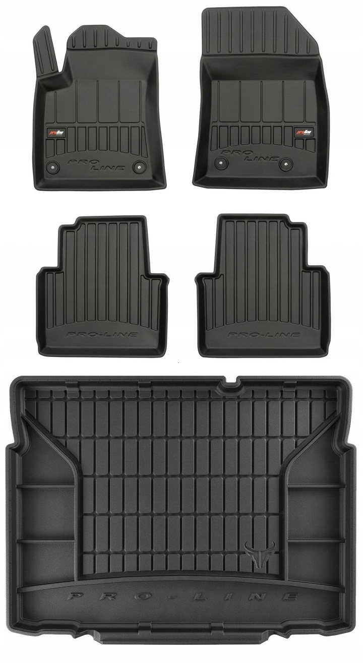 Set 3D gumové rohože Opel Crossland X od 2017- d