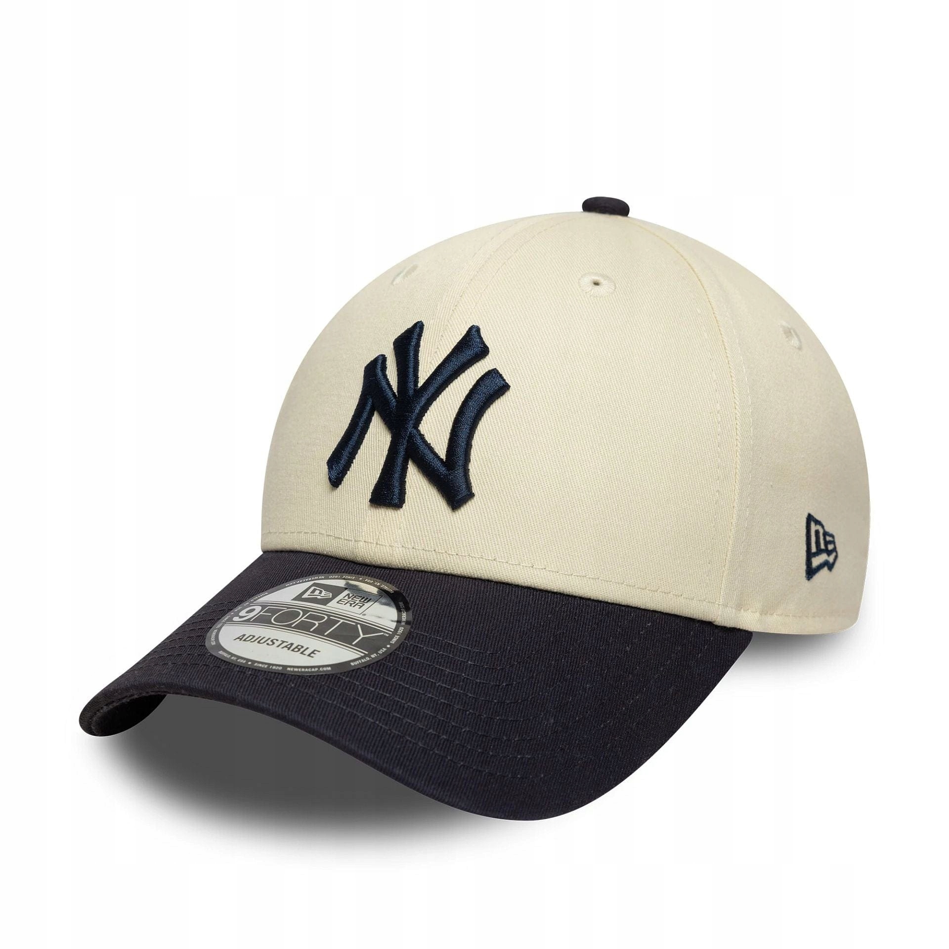 New Era Czapka 60595215 9FORTY Ny New York Yankees Colour Block Cream