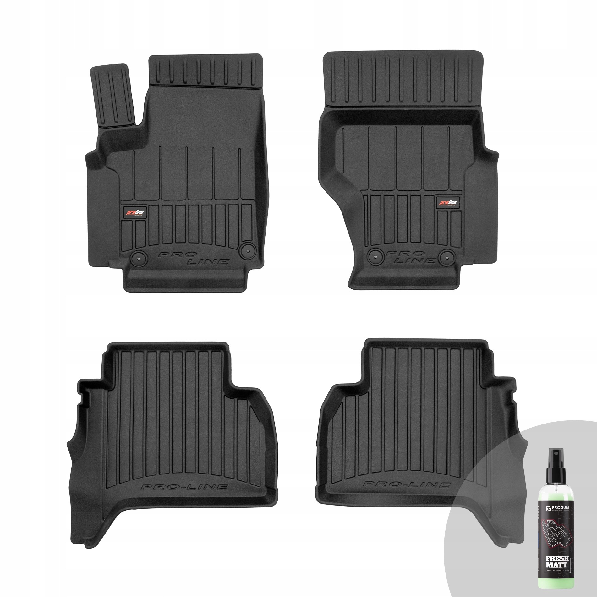 Frogum 3D autokoberce pro Volkswagen Amarok 2009-2021 střed