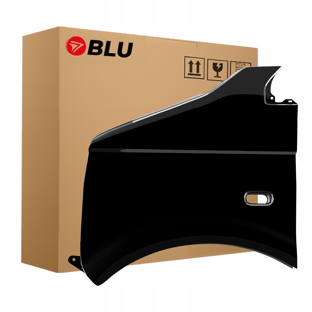 Blu Blatník Vw T5 Transporter Multivan LC9X levý černý 03-15 přední