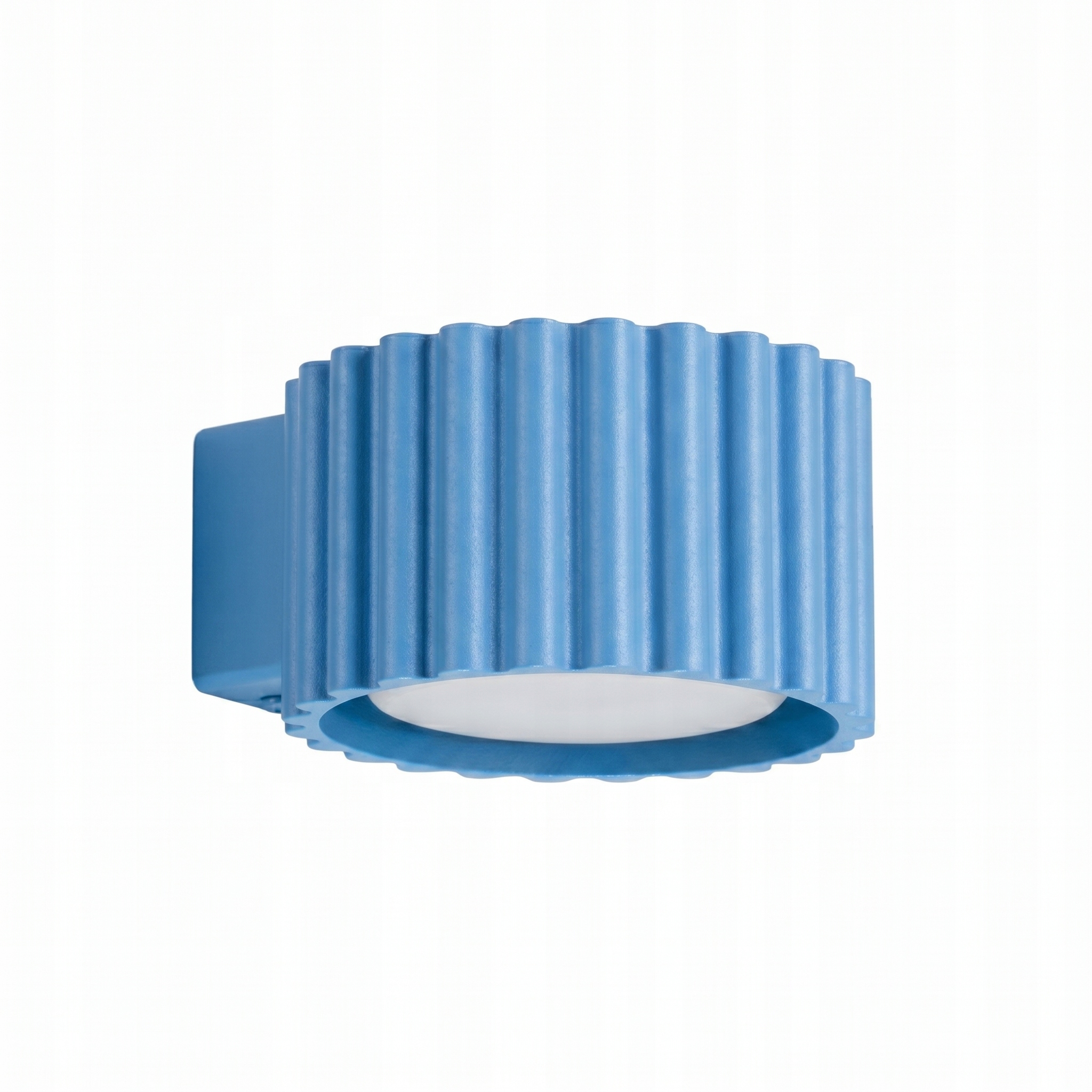 Kinkiet Aura błękitny Gx53 design nowoczesny do salonu i jadalni Sollux led