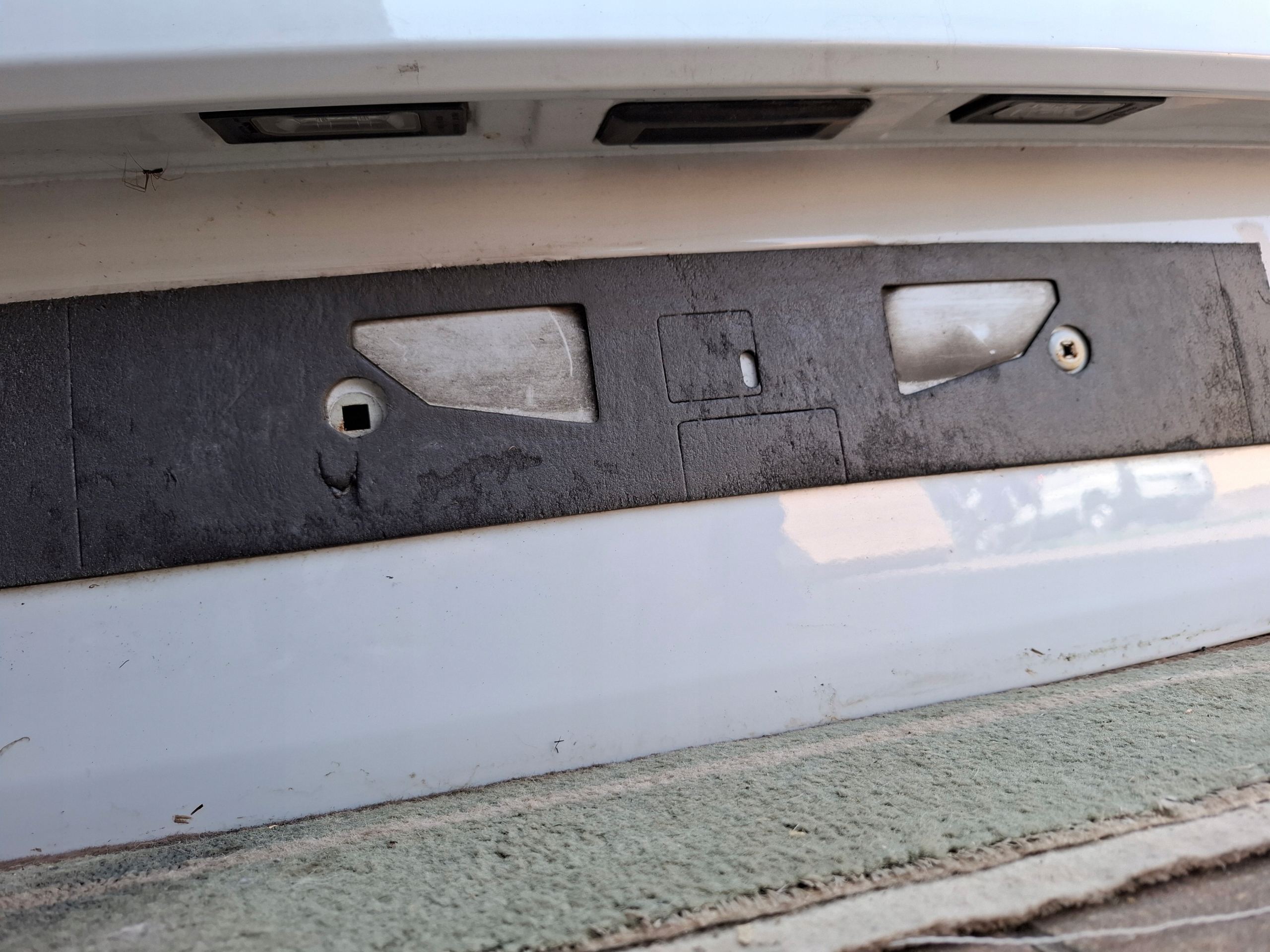 heckklappe kofferraumdeckel AUDI A1 8X 11 BIALA 3 Tür