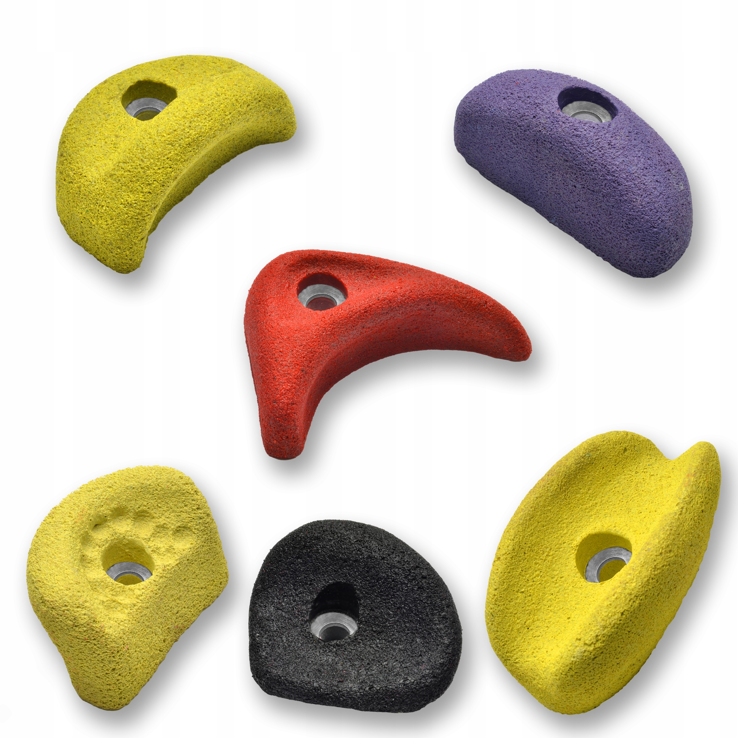 ========= CHWYTY WSPINACZKOWE 43 szt ======== Rodzaj chwyty