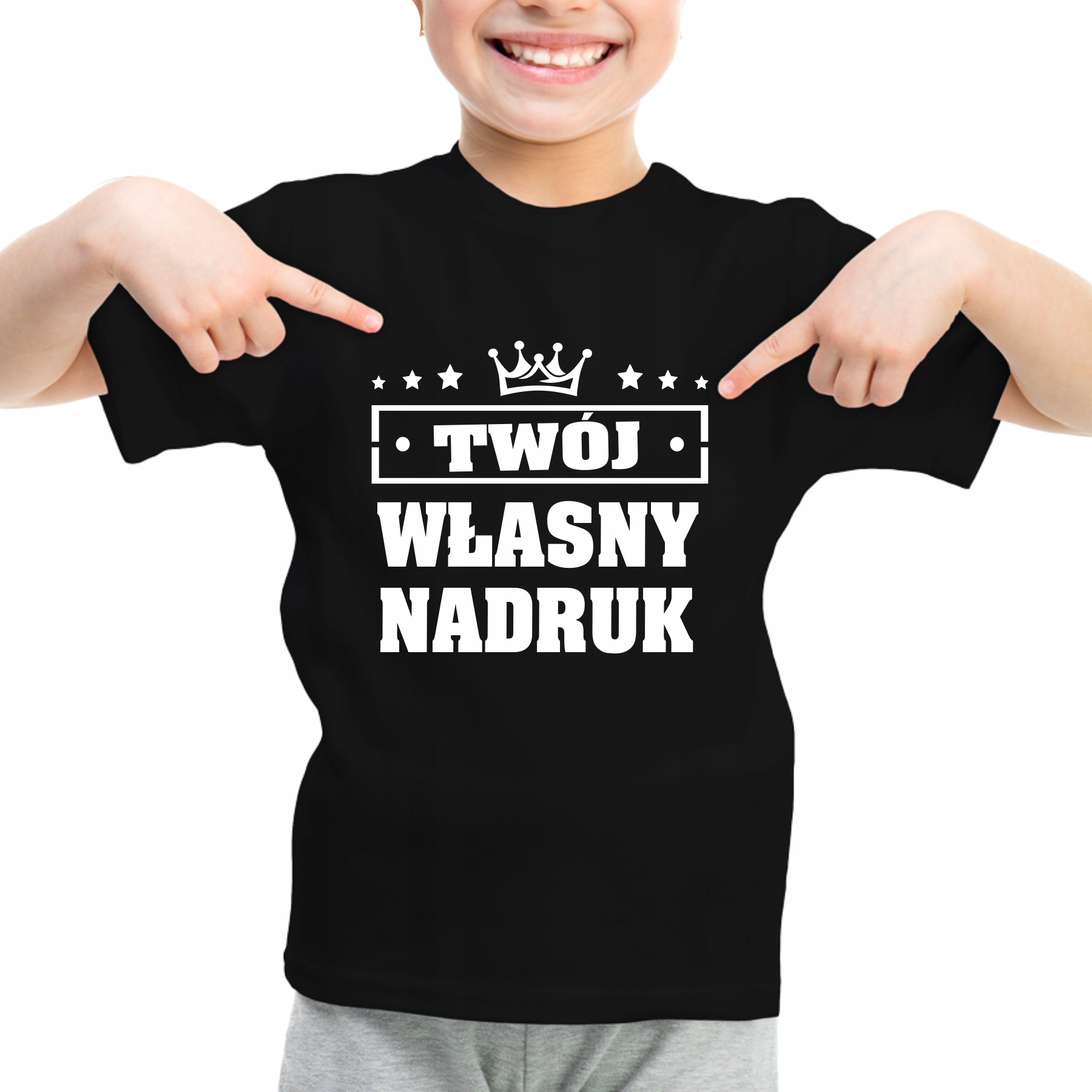 

Koszulka T-shirt Dziecięcy Z Własnym Nadrukiem
