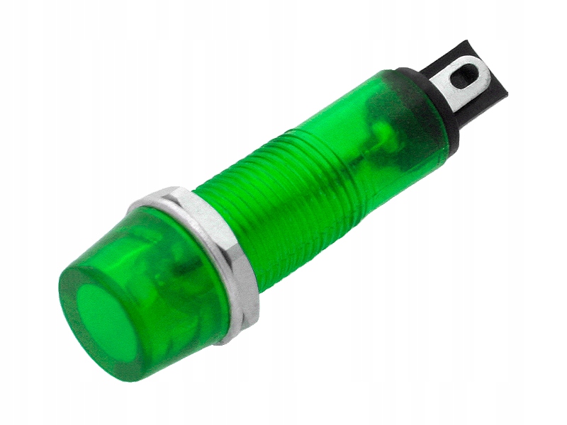 

Kontrolka Neonowa 6mm Zielona 230V (2453)