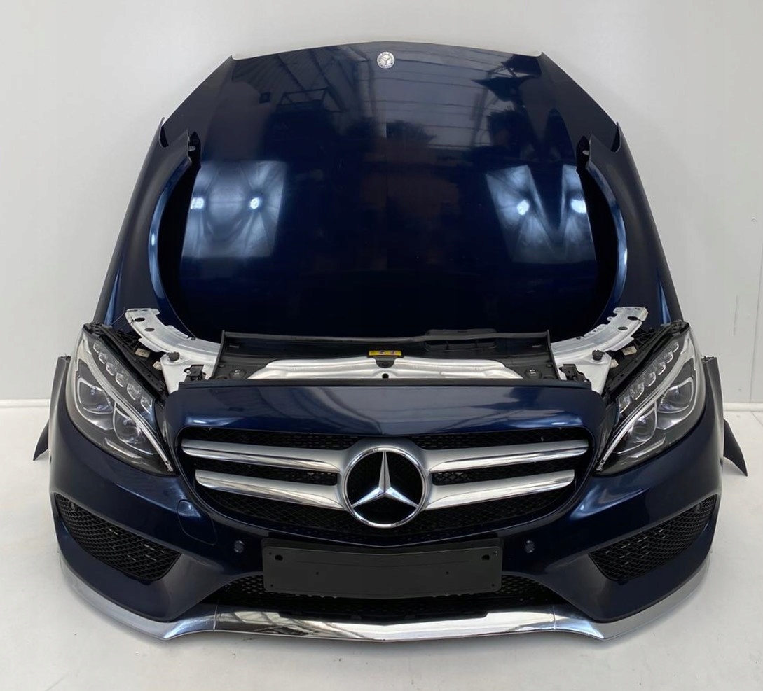 MERCEDES C KLASA W205 AMG MASKA BŁOTNIKI LAMPY PAS