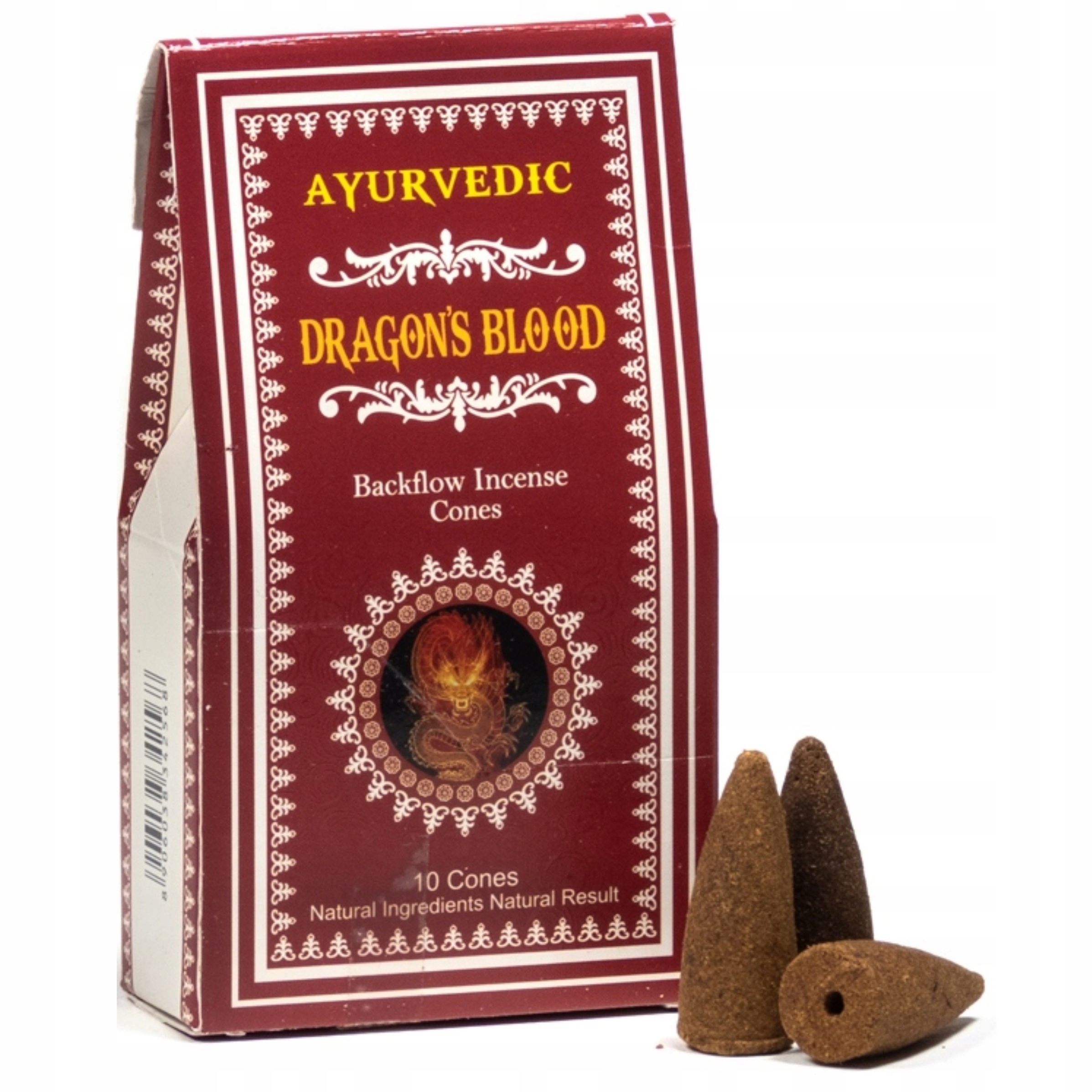 

Kadzidła Stożkowe Backflow Smocza Krew 10szt.