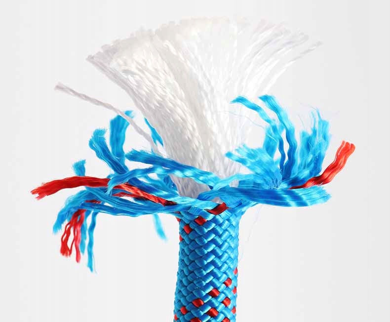 LINKA SZNURA LINA WSPINACZKOWA HOLOWNICZA ASEKURACYJNA MOCNA 12M 20MM Marka bez marki