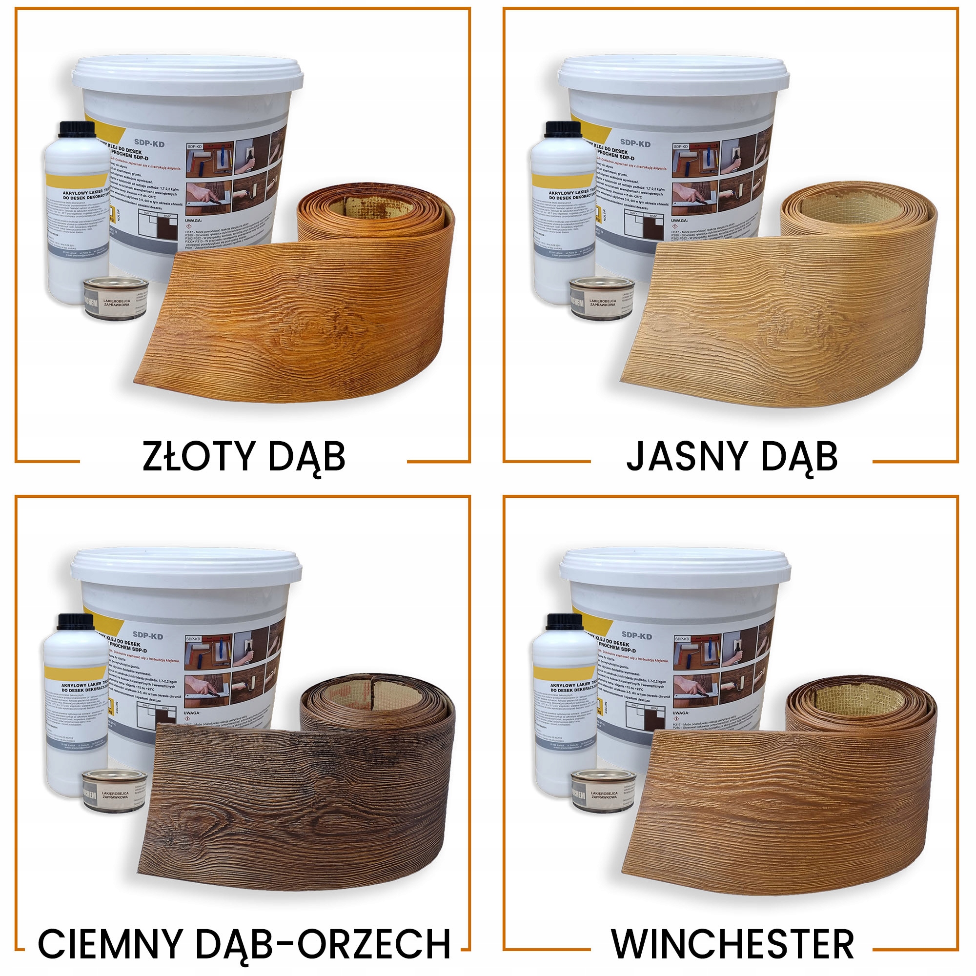 Deska elewacyjna Złoty dąb SYSTEM 1m2 Materiał imitacja drewna