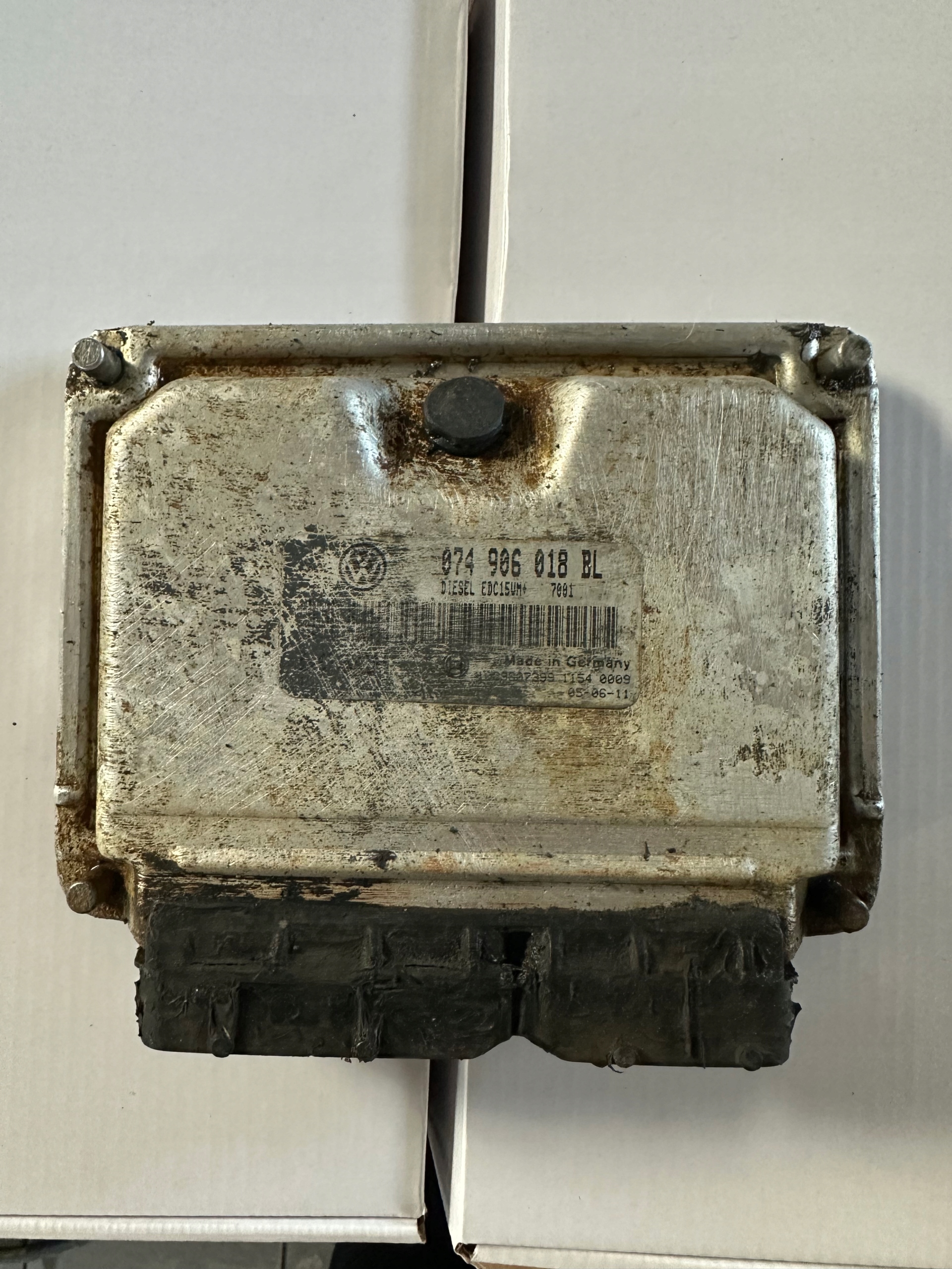 control unit VW LT 2.5 TDI 0281012135 074906018BL
