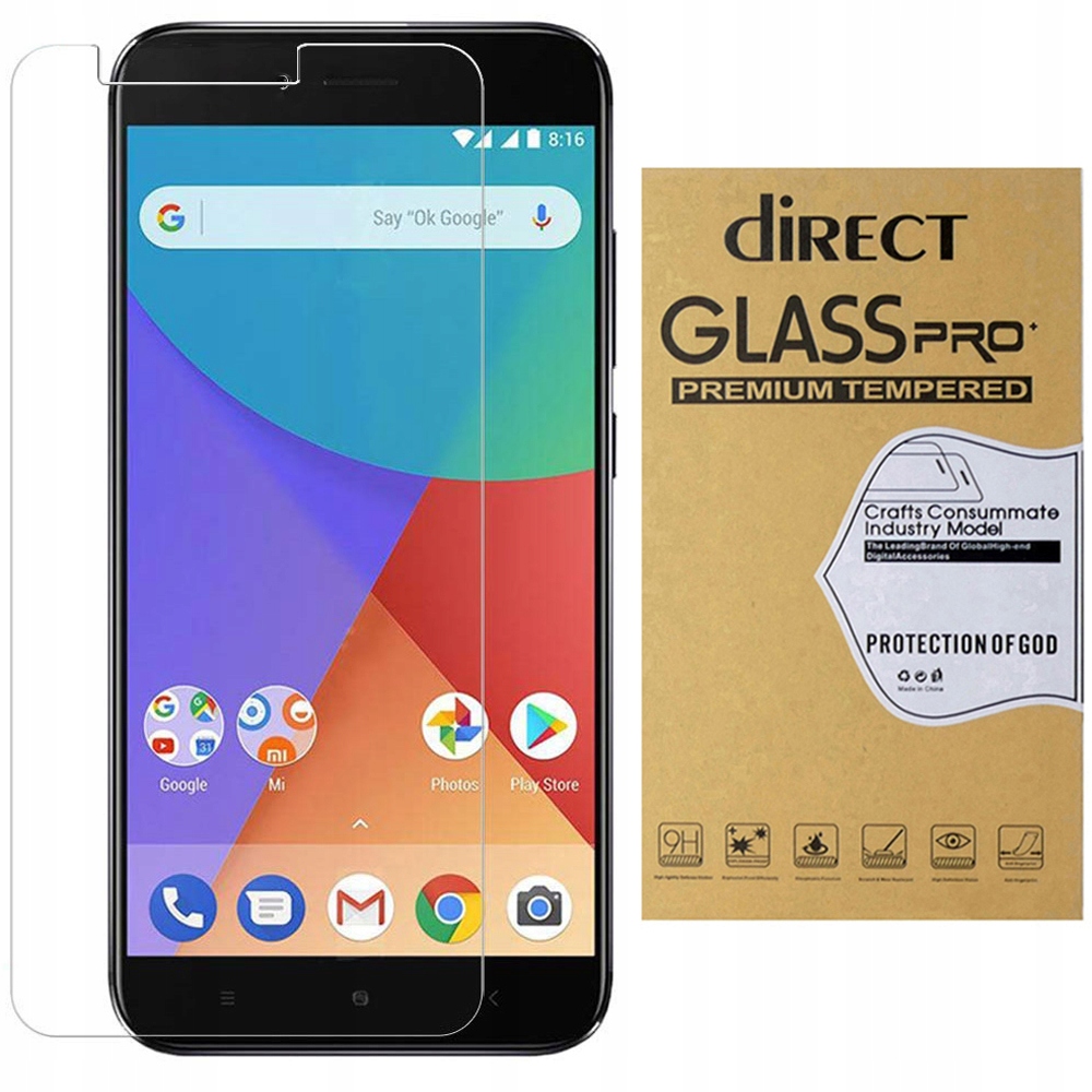 

Szkło ochronne Direct 9H 2.5D do Xiaomi Mi A1