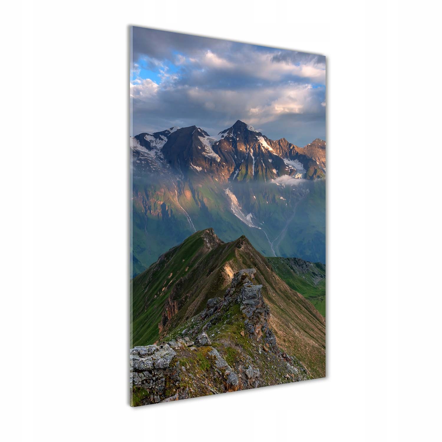 

Foto obraz na szkle pionowy Górskie szczyty 60x120