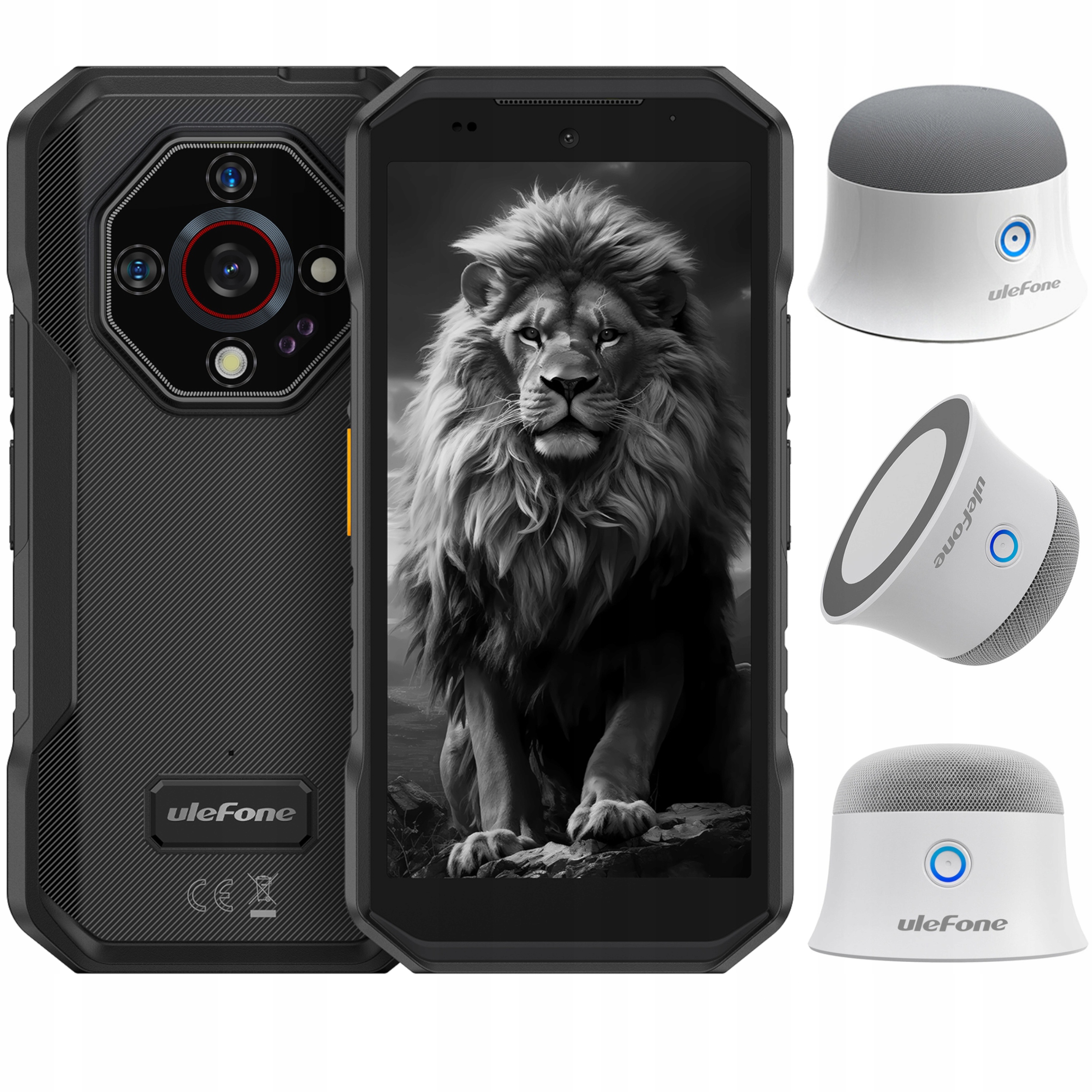 Ulefone Armor X32 Pro 5G 8GB 256GB Noktowizja Czarny Głośnik