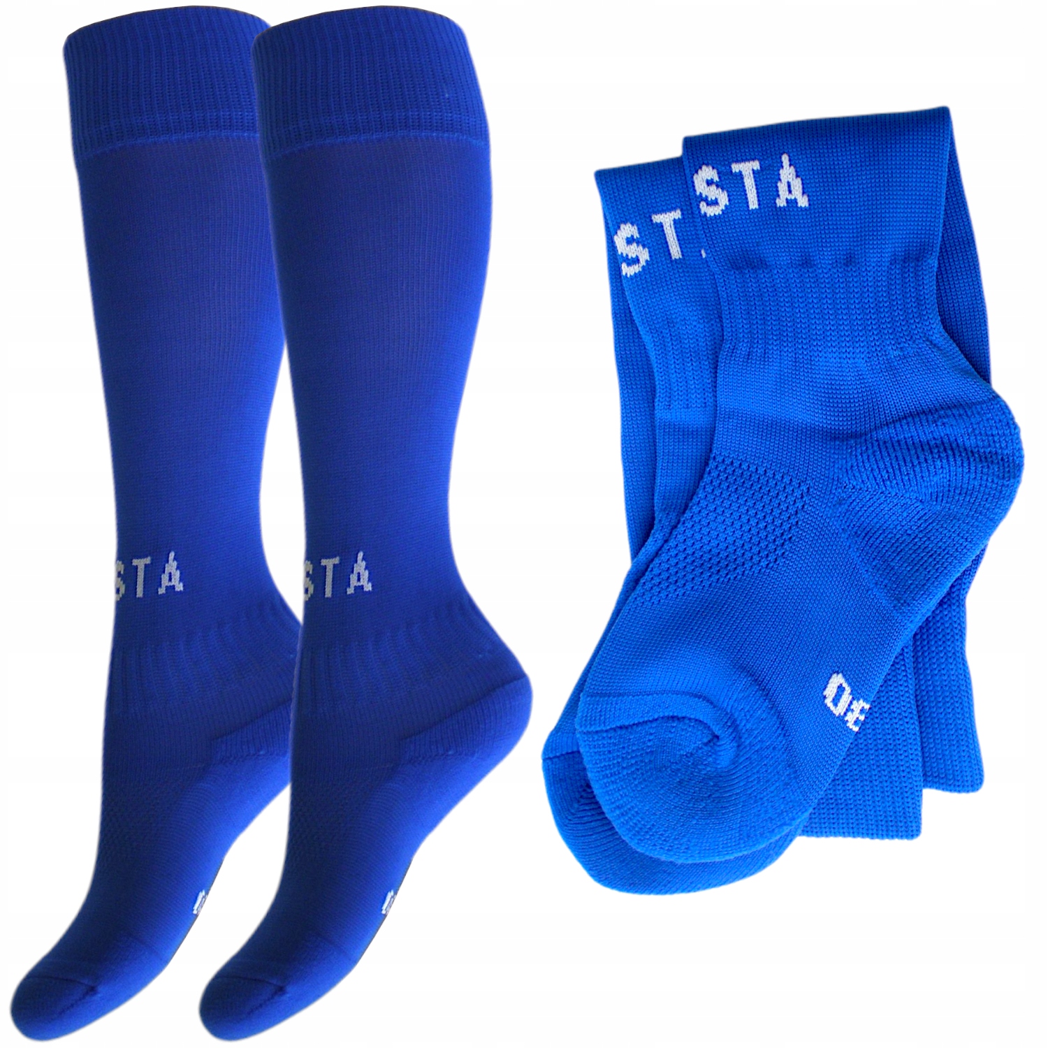 

Skarpety getry Kipsta piłkarskie granatowe 31/34