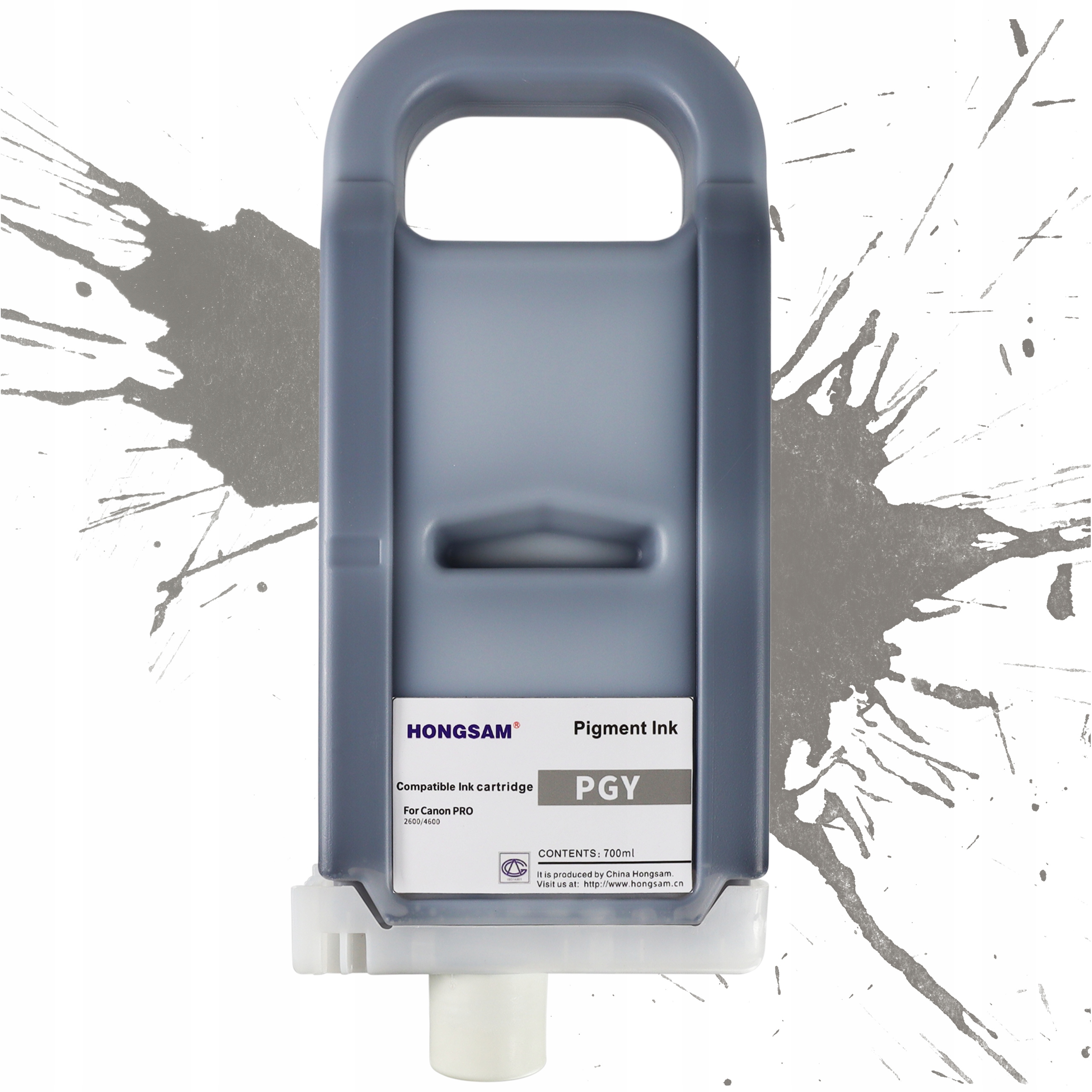 Pigmentový inkoust Photo Gray 700 ml Náhradní náplň Canon PFI-3700 PFI-2700 Pgy