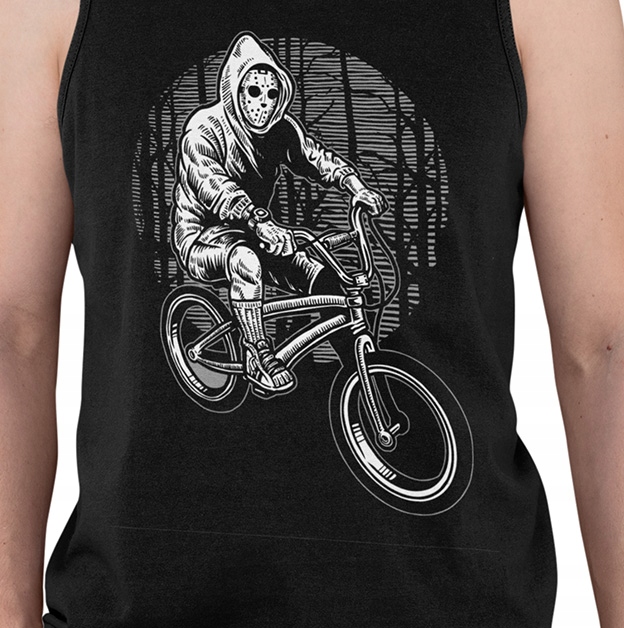 TANK TOP HORROR/ROCK RIDE BIKE TO KILL Marka inna