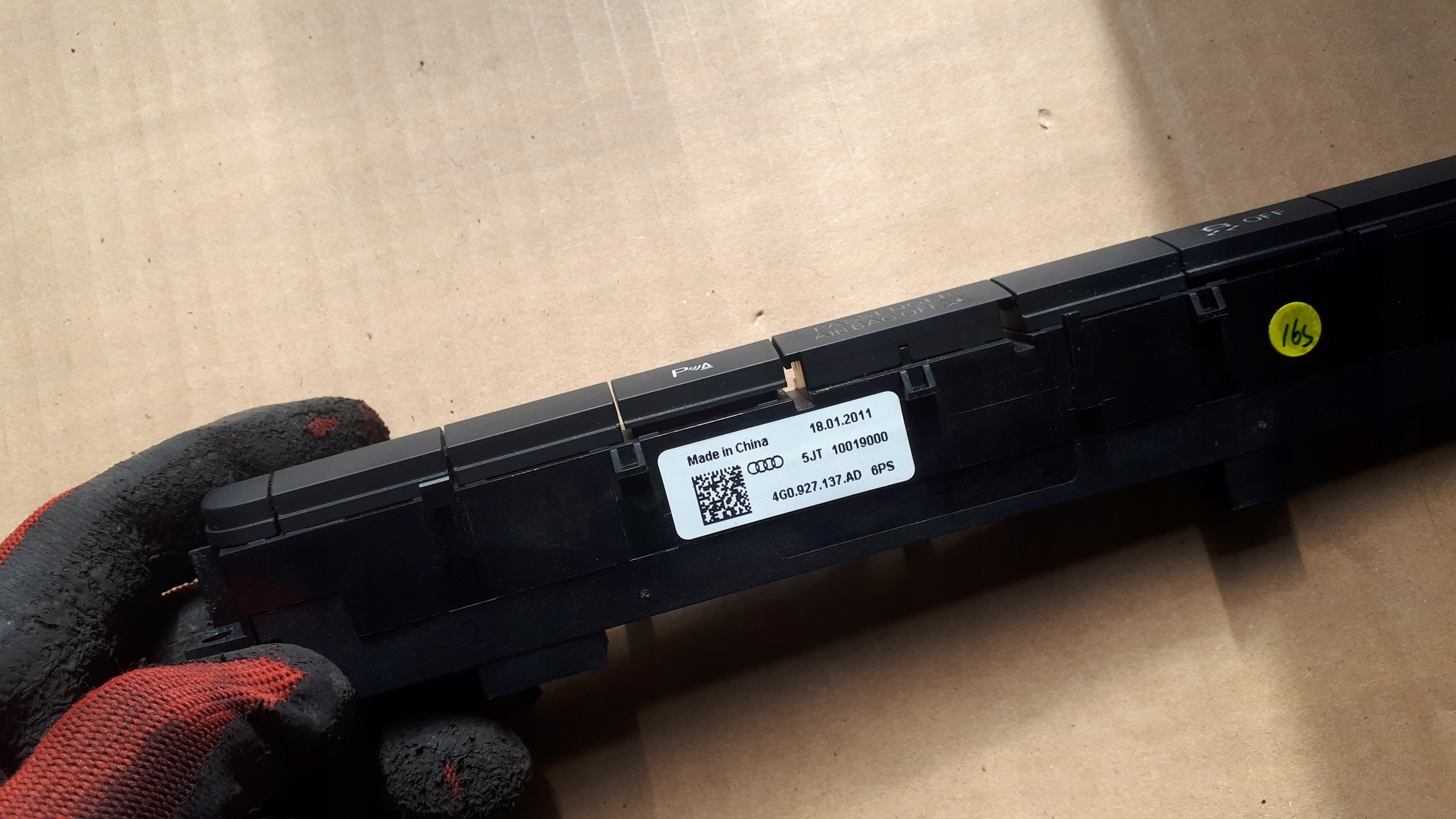 A6 C7 COMMANDES STACJI MMI PDC A7 4G0927137AD